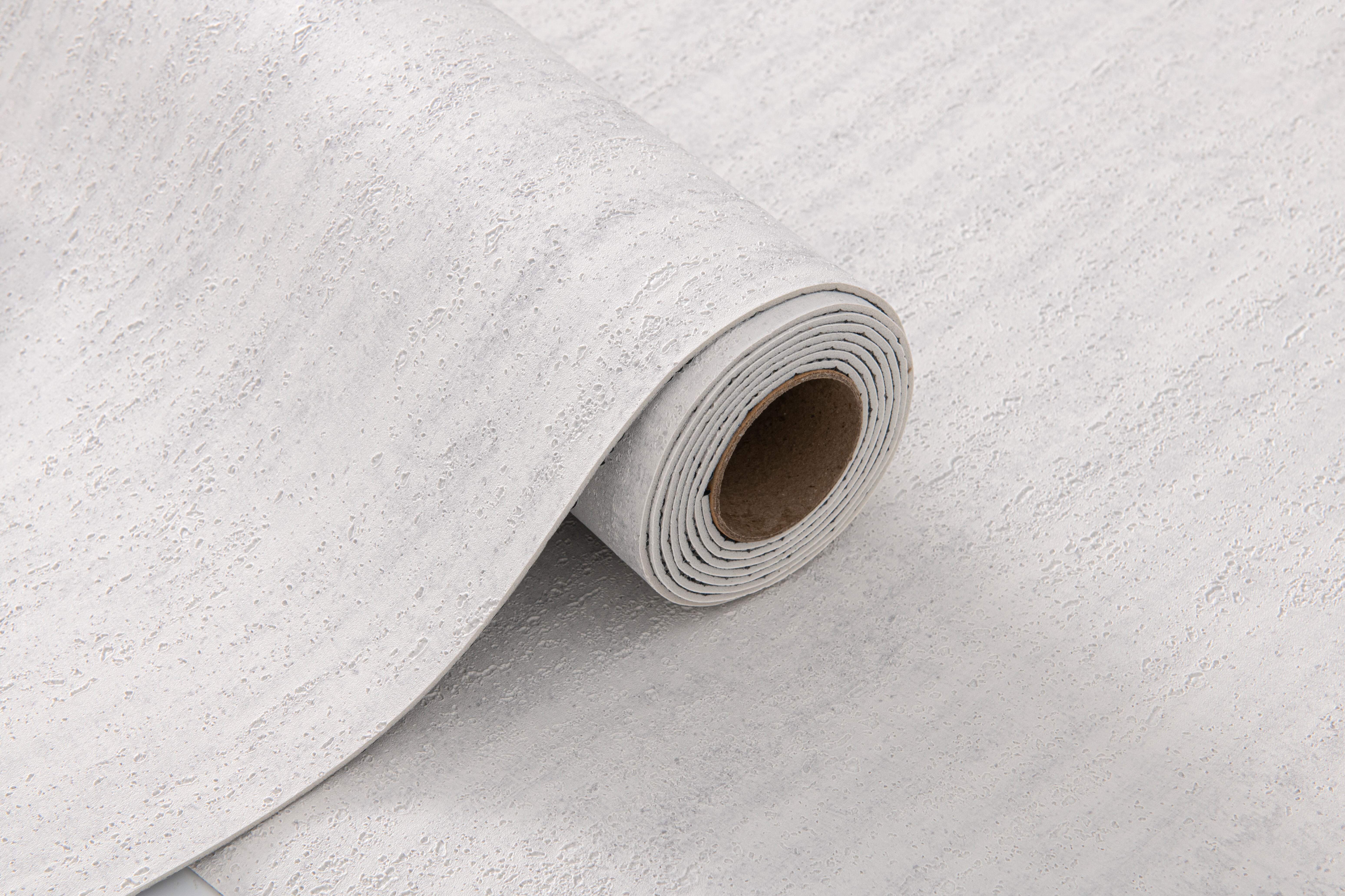 Panele ścienne samoprzylepne w rolce poliuretan 280x60 cm Beton szaro biały PSBR-C3002