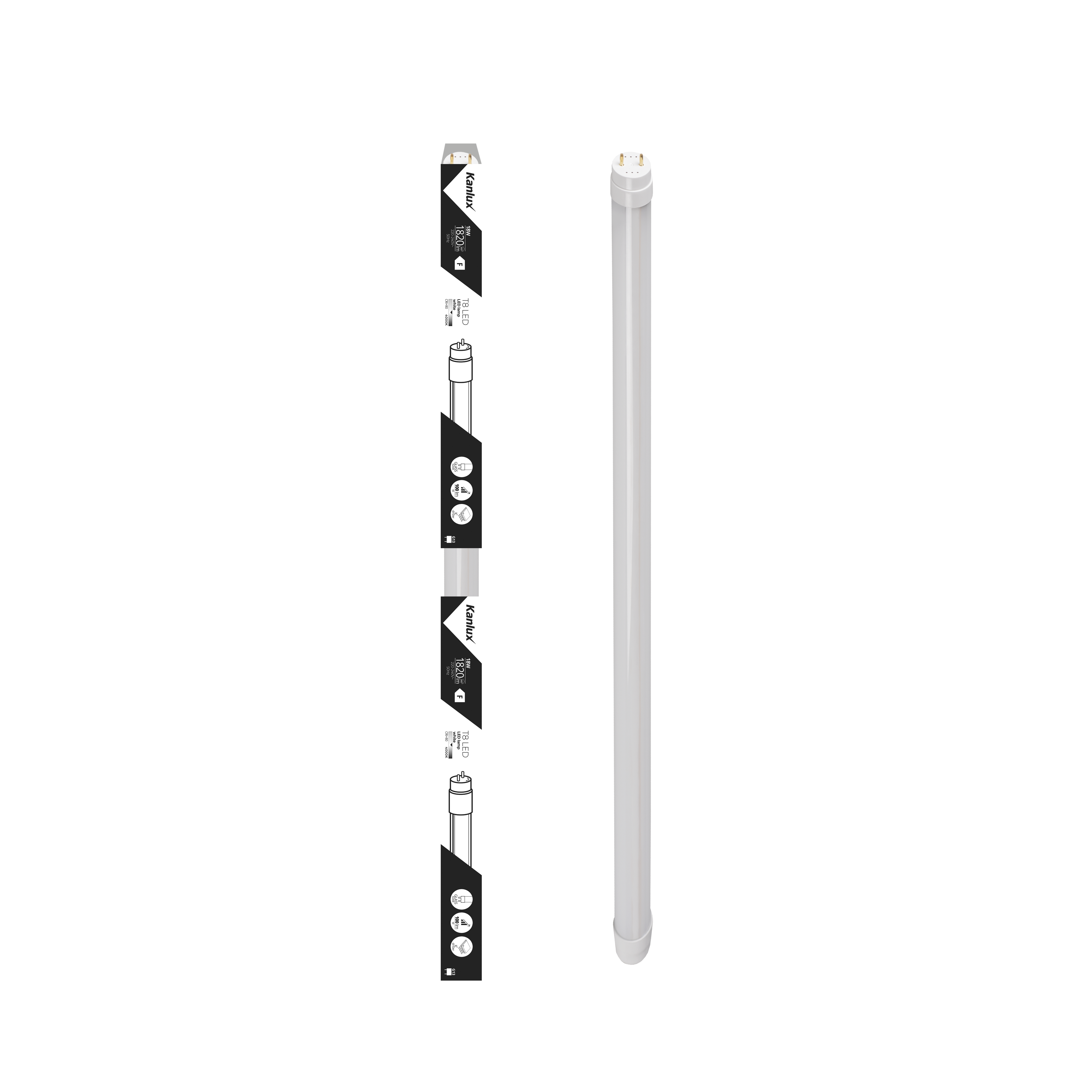 Świetlówka LED LIN G13 18 W 1820 lm Neutralna Biel