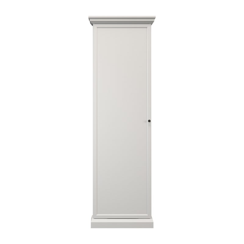 Szafa ubraniowa Lucca jednodrzwiowa biała 68.1 × 40.7 × 199.4 cm