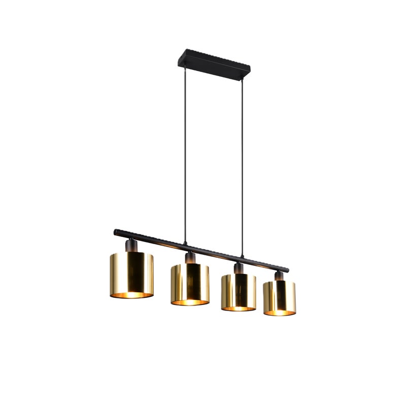 Lampa wisząca Jason 4xE14 złota Trio Lighting