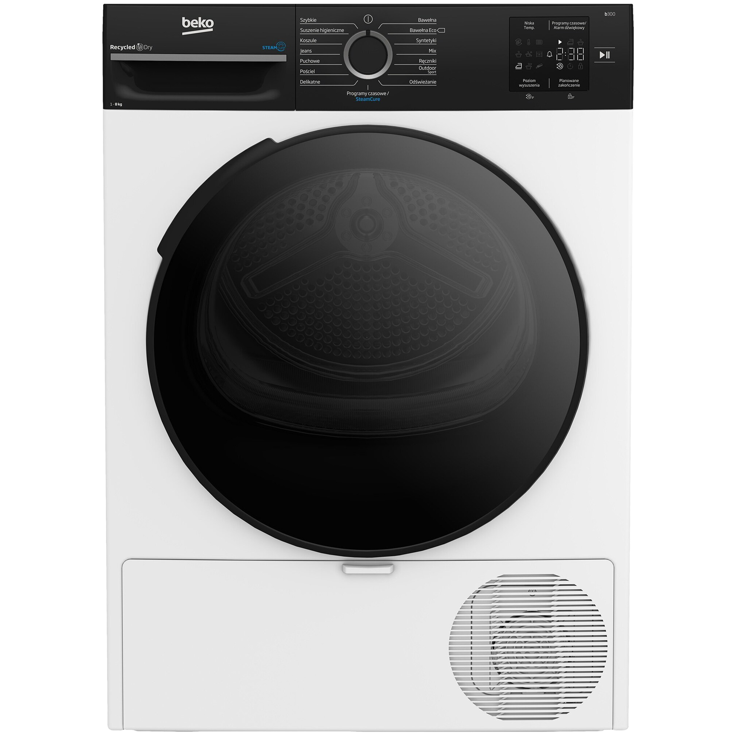 Suszarka wolnostojąca BM3T38239WBDC Beko