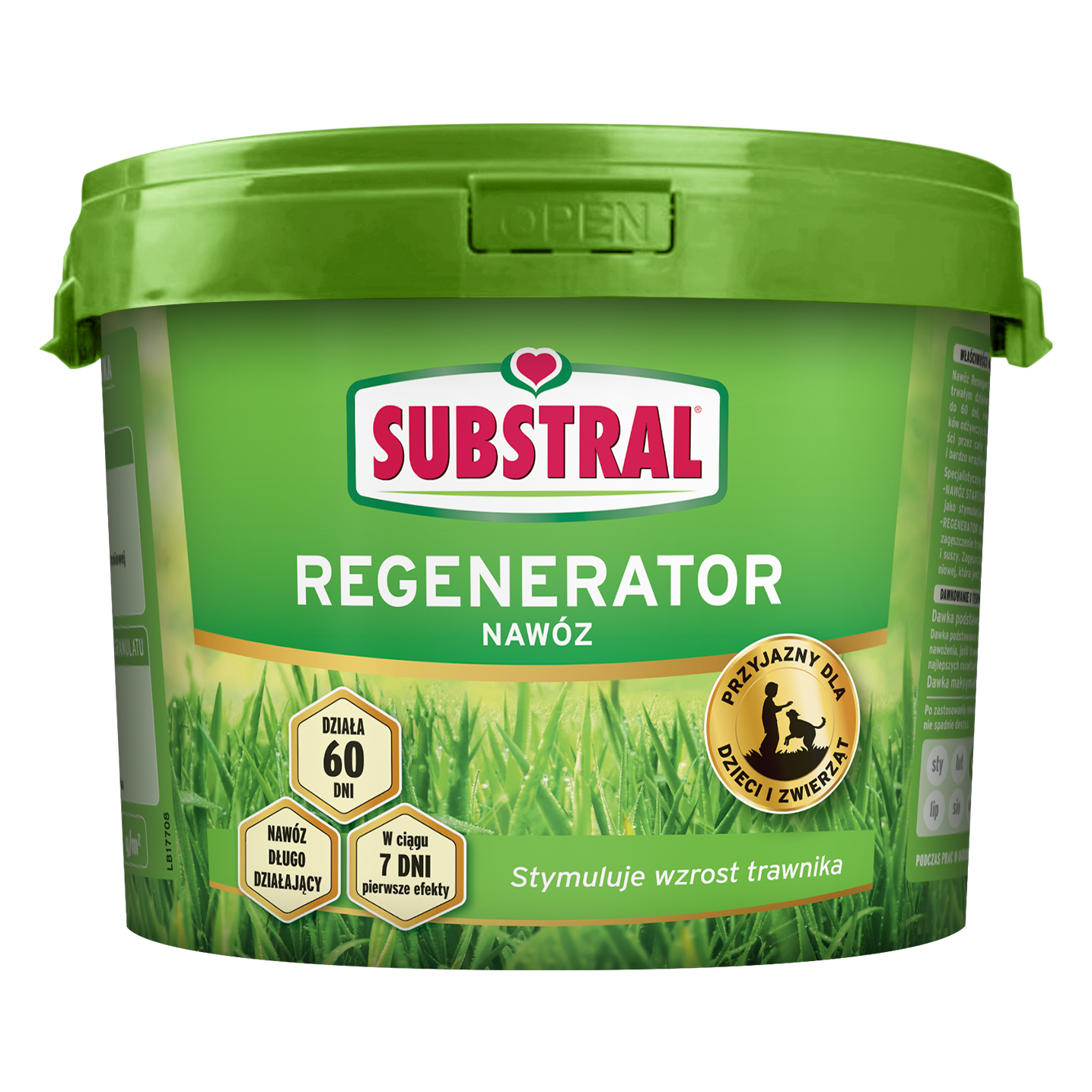 Nawóz do trawnika regeneracyjny 60 dni 5kg Substral