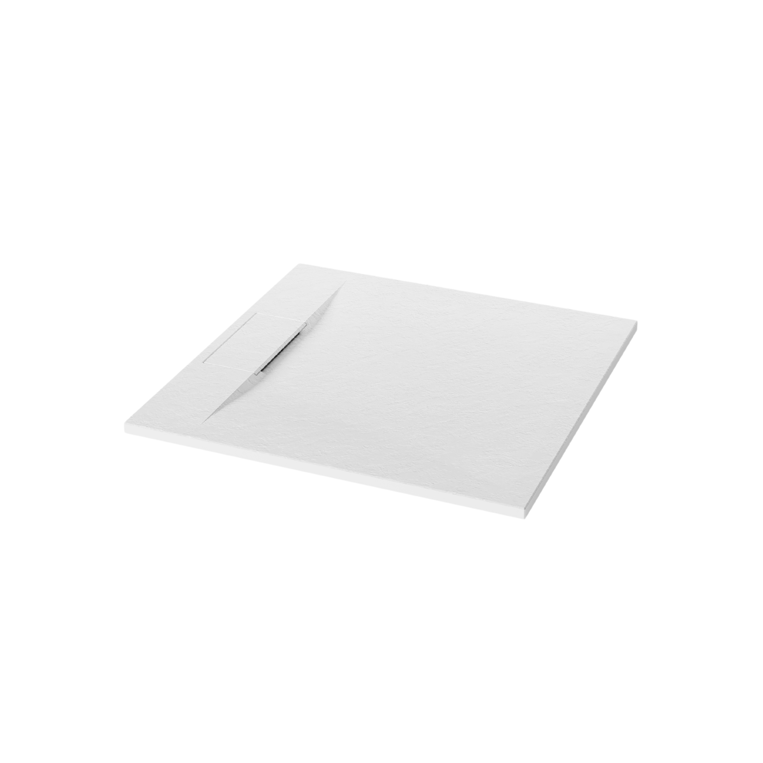Brodzik do kabiny prysznicowej kwadratowy Alvero 90x90 cm biały Invena