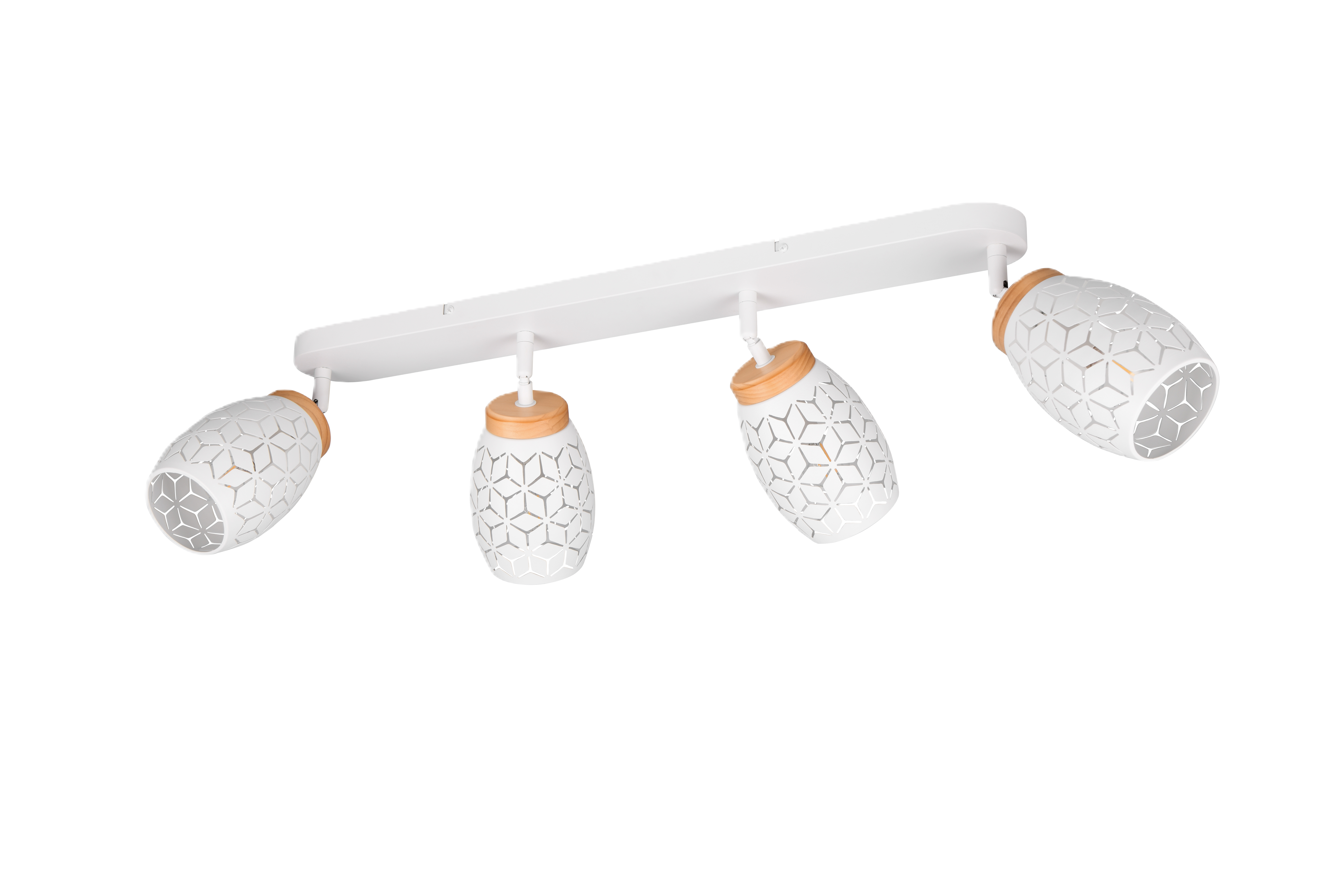Listwa reflektorowa Bidar 4xE14 10 W biała Trio Lighting Inter
