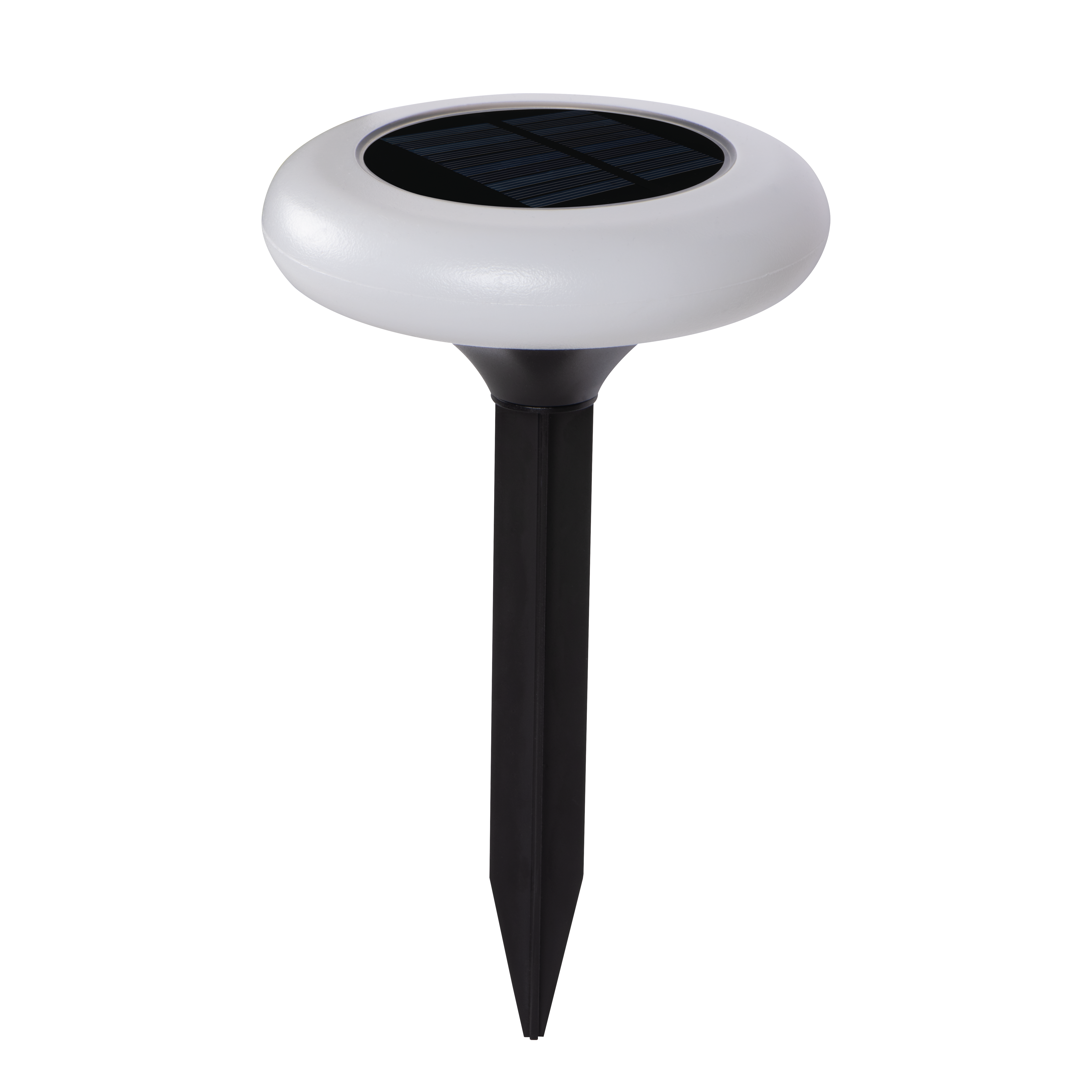 Lampa wbijana solarna Ufo 10 lm RGB IP44 czarna
