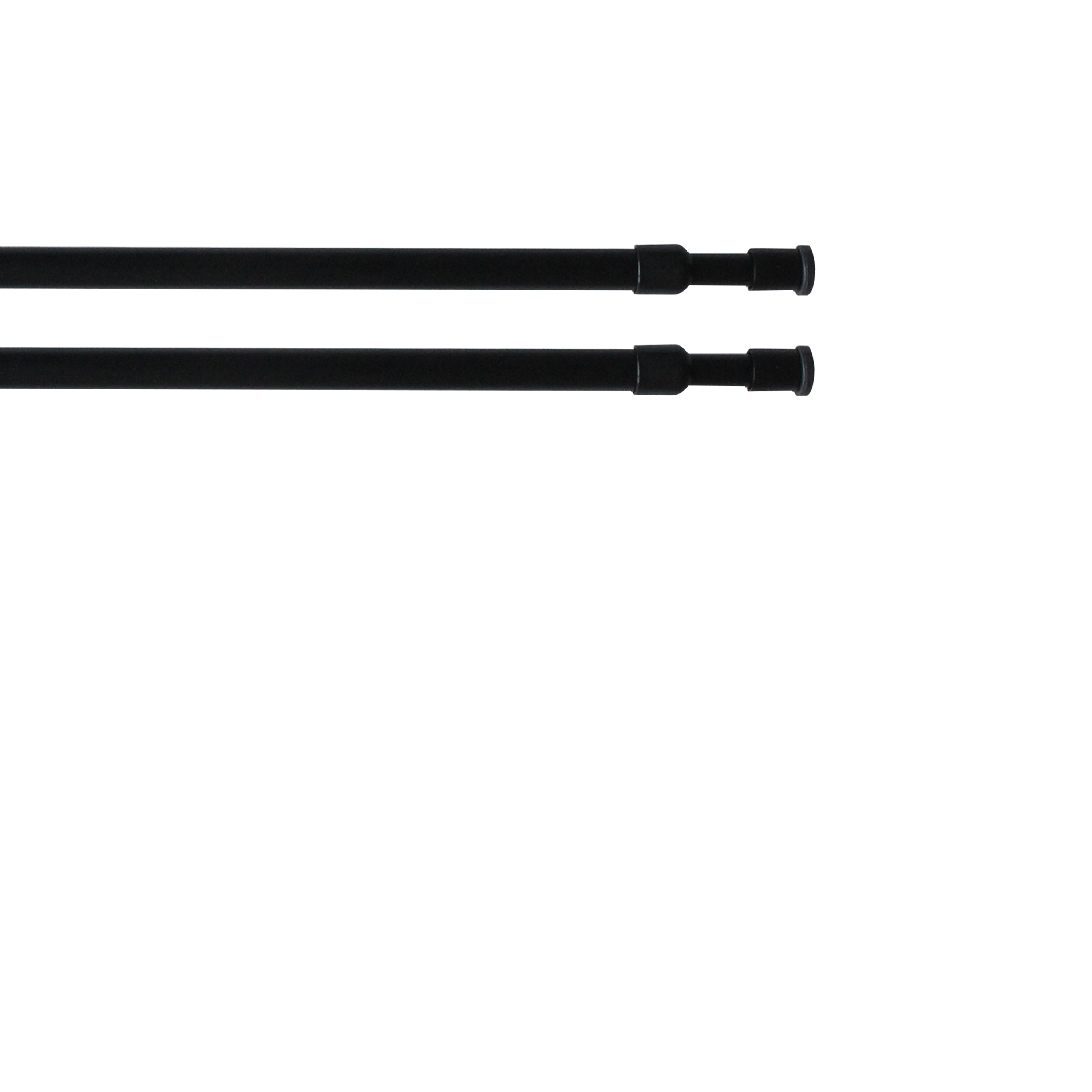 Karnisz rozporowy 30-50 cm czarny 7/9 mm Inspire