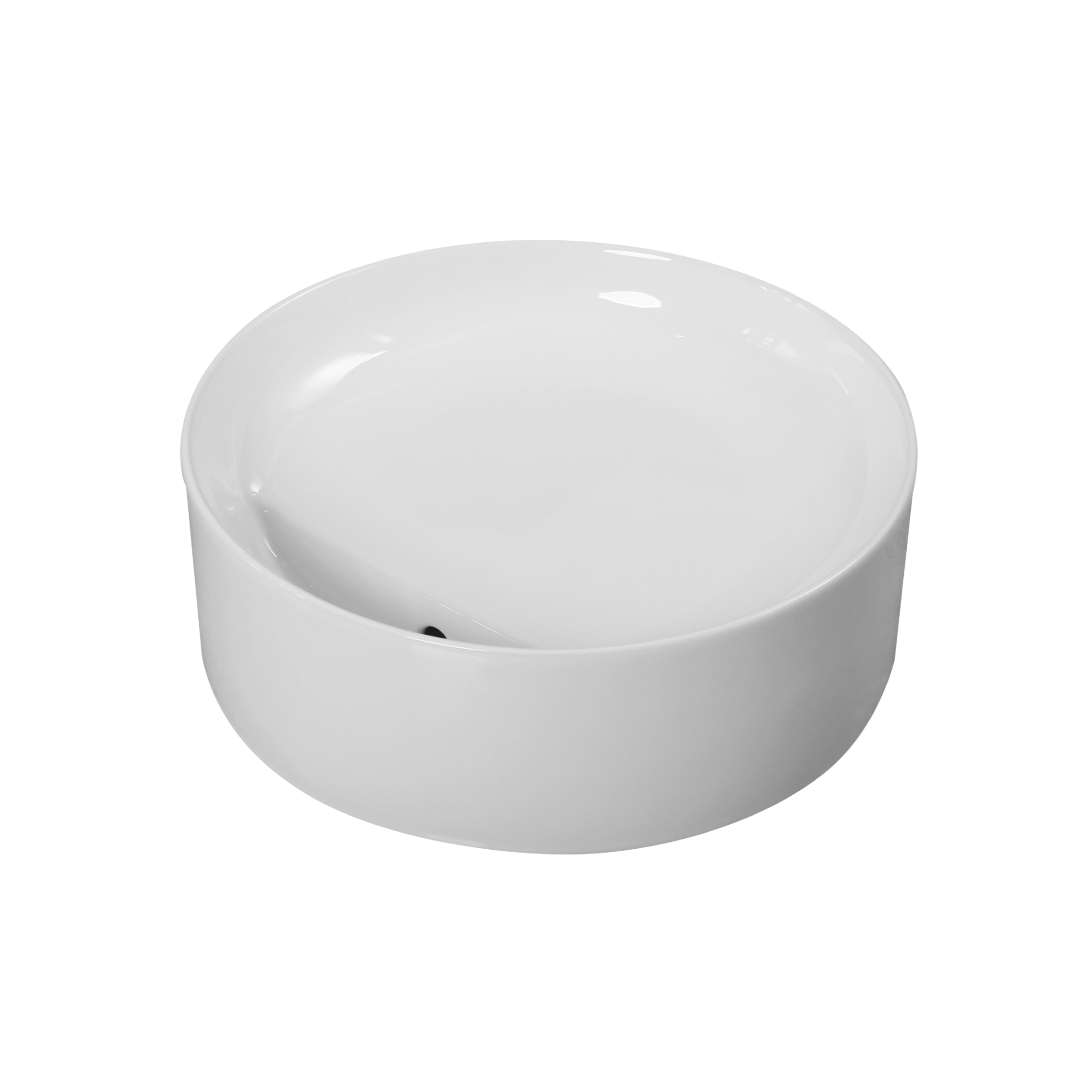 Umywalka nablatowa Elara okrągła 42 cm Invena