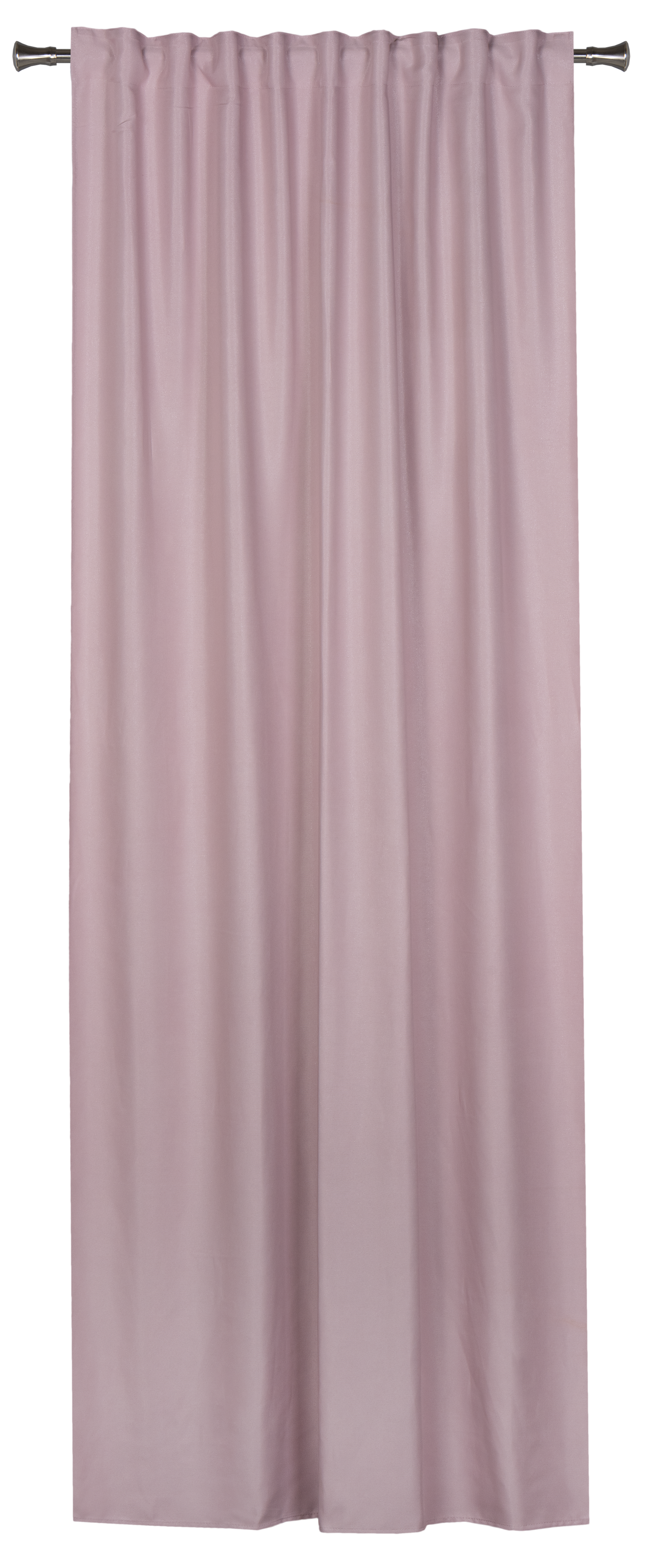 Zasłona Glow Chic różowa 140 x 270 cm na taśmie