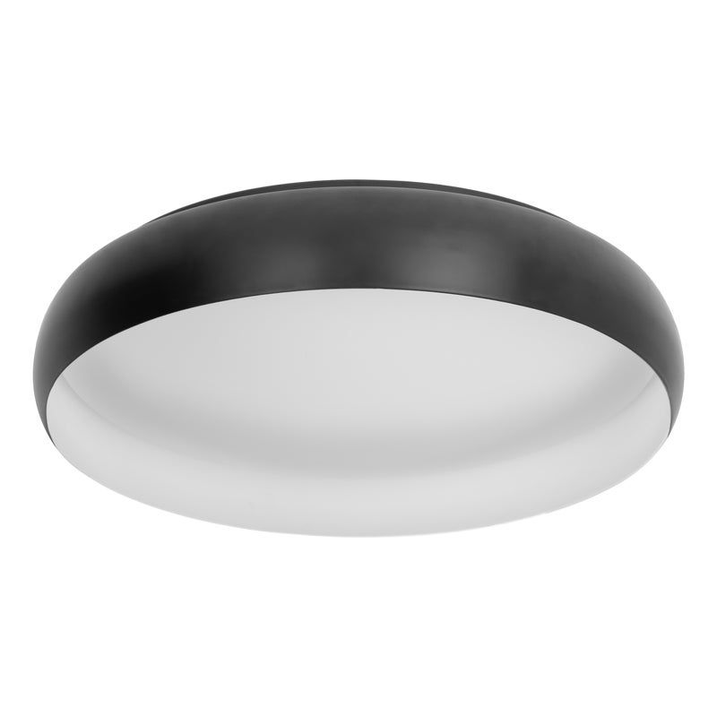 Plafon LED Zarco 1560 lm 24W barwa neutralna 43 cm czarny Oro
