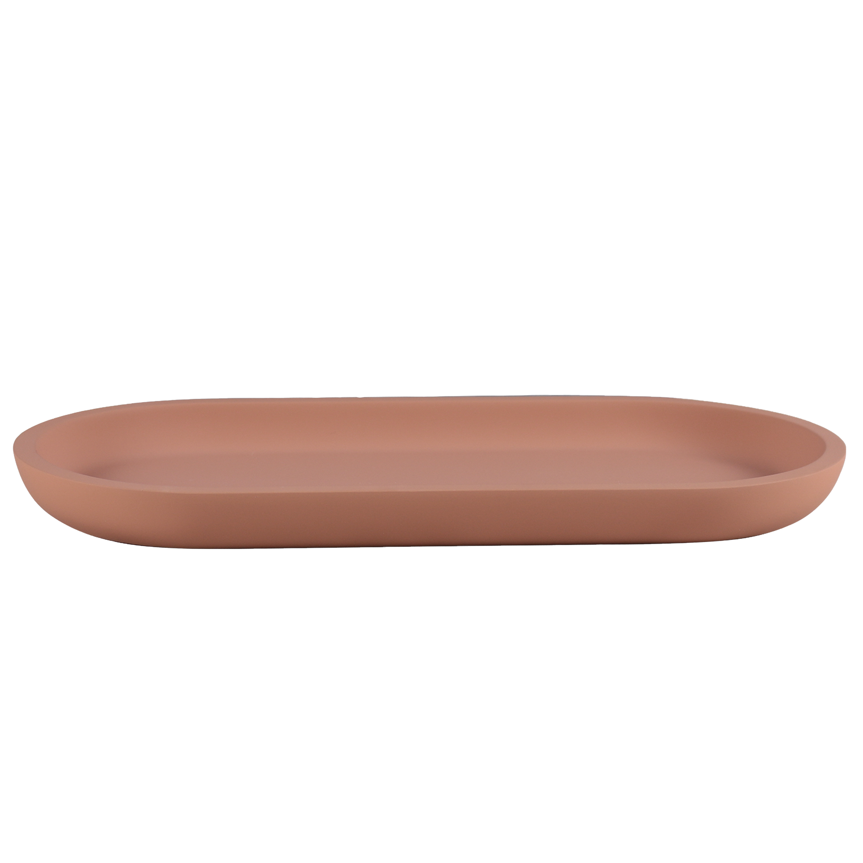 Taca łazienkowa Color terracotta matowa Sensea