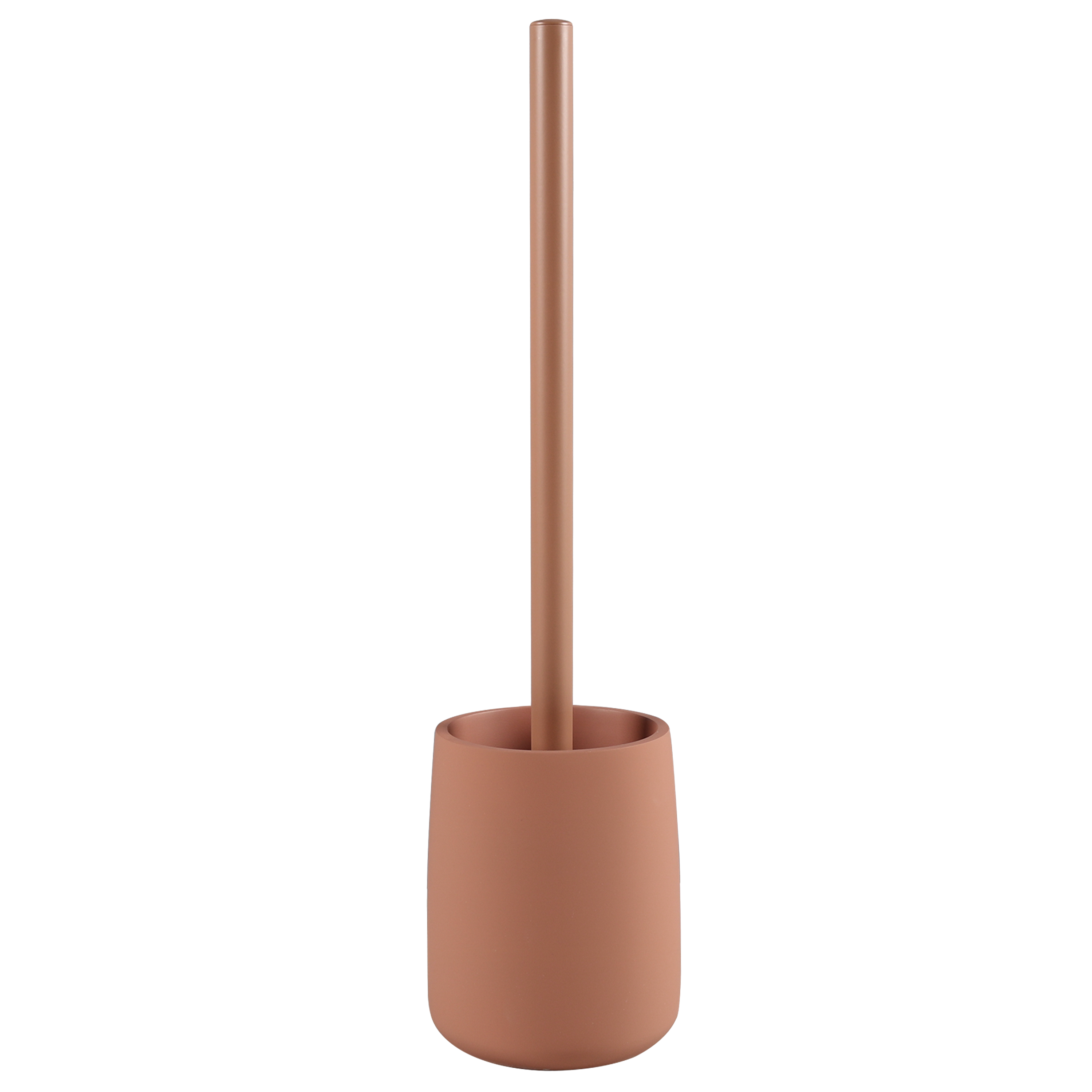 Szczotka do WC Color terracotta matowa Sensea