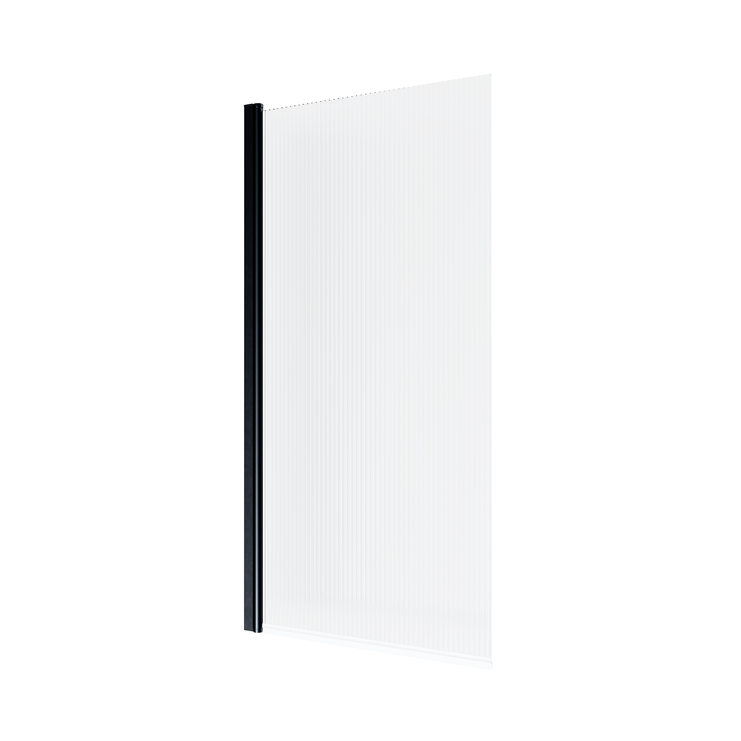 Parawan nawannowy 70x140 cm profil czarny Invena