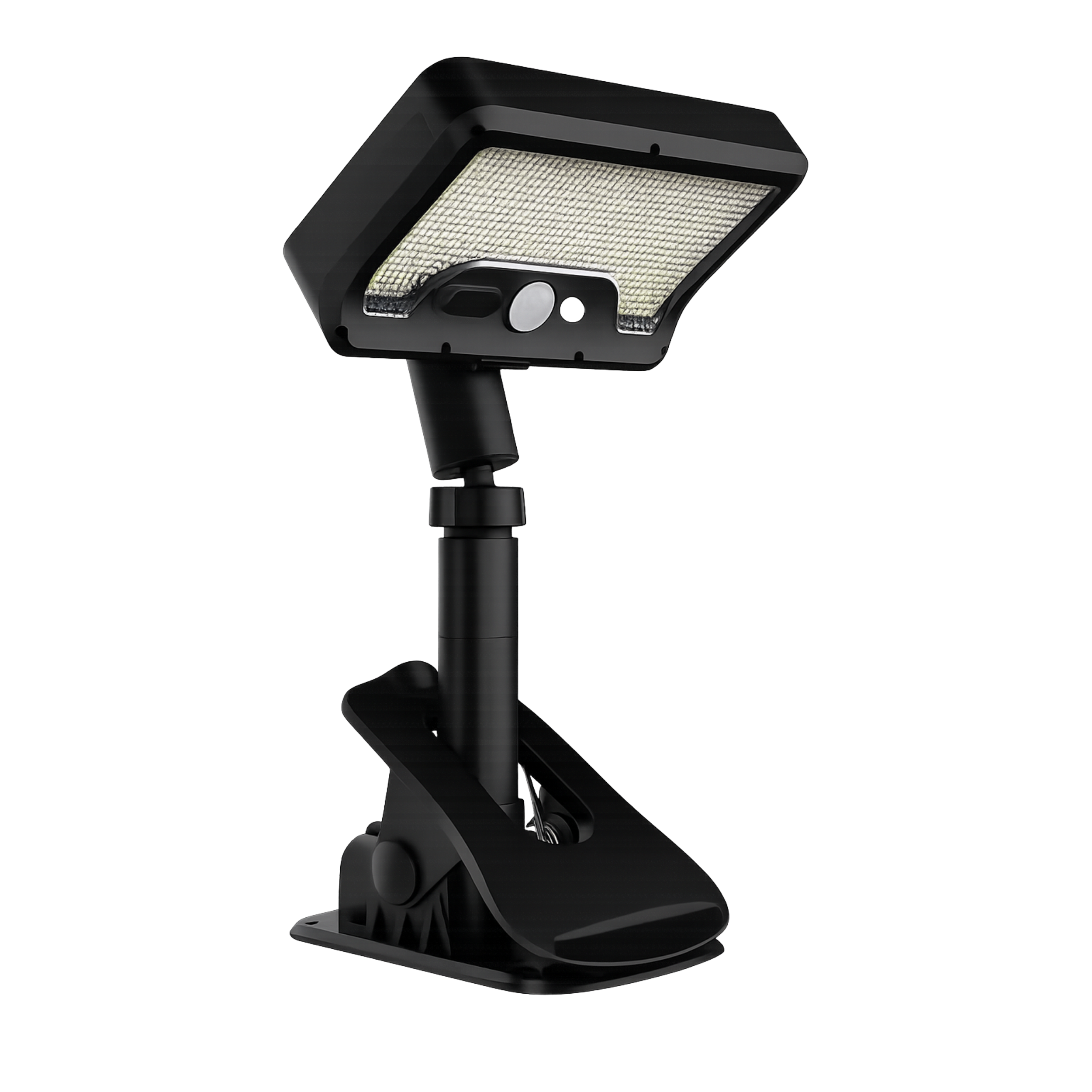 Lampa solarna z klipsem z czujnikiem 500 lm barwa neutralna IP44 Volteno