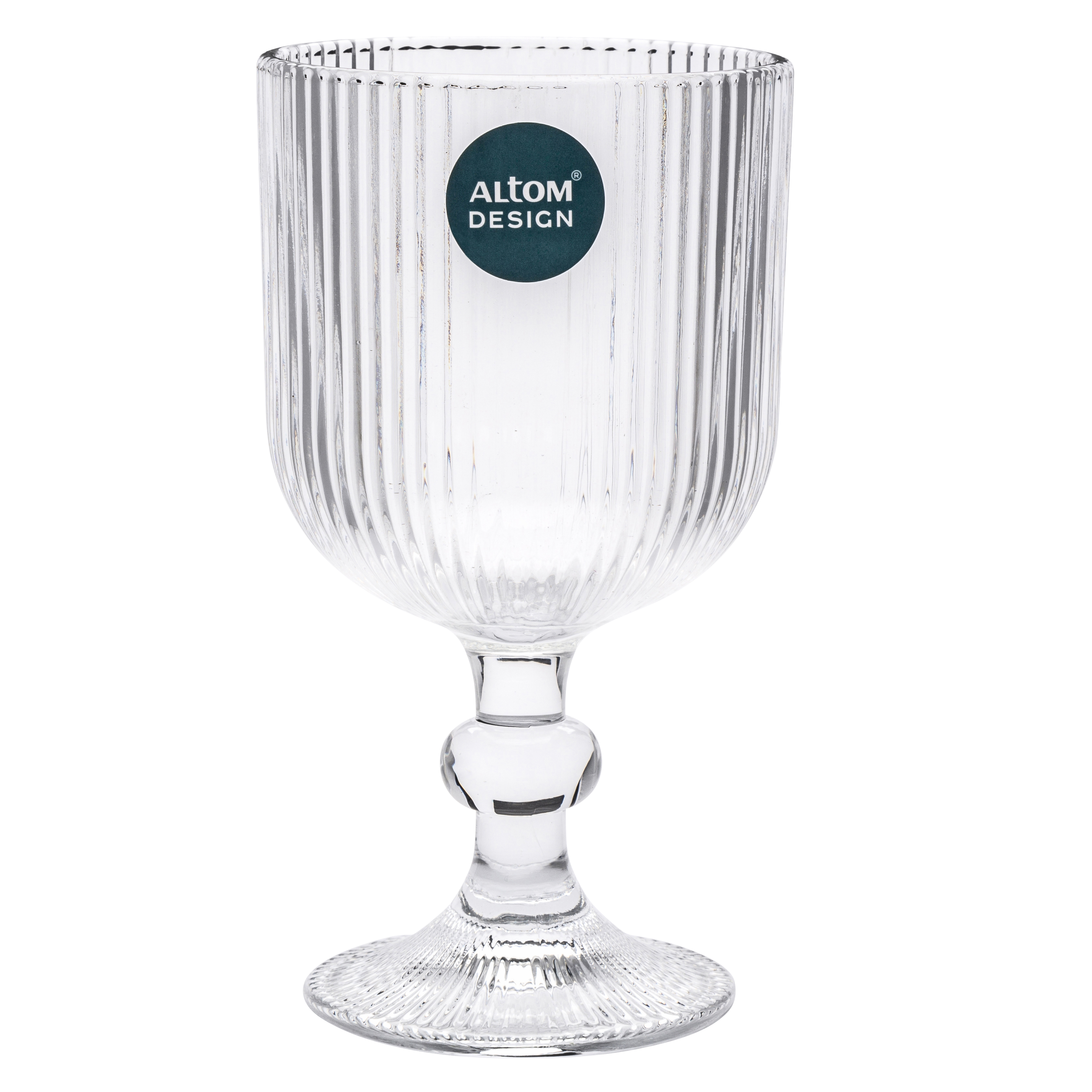 Szklanka do napojów wody soku na stopce Selena 370 ml Altom Design