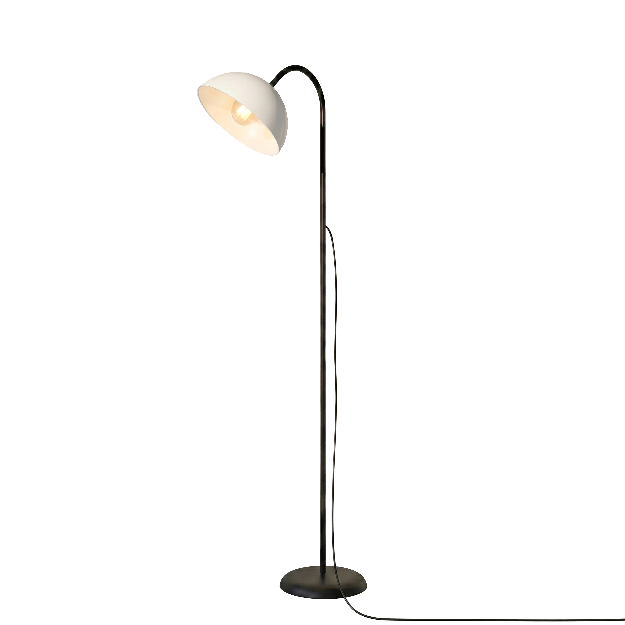 Lampa podłogowa Harrison E27 15W czarna Milagro