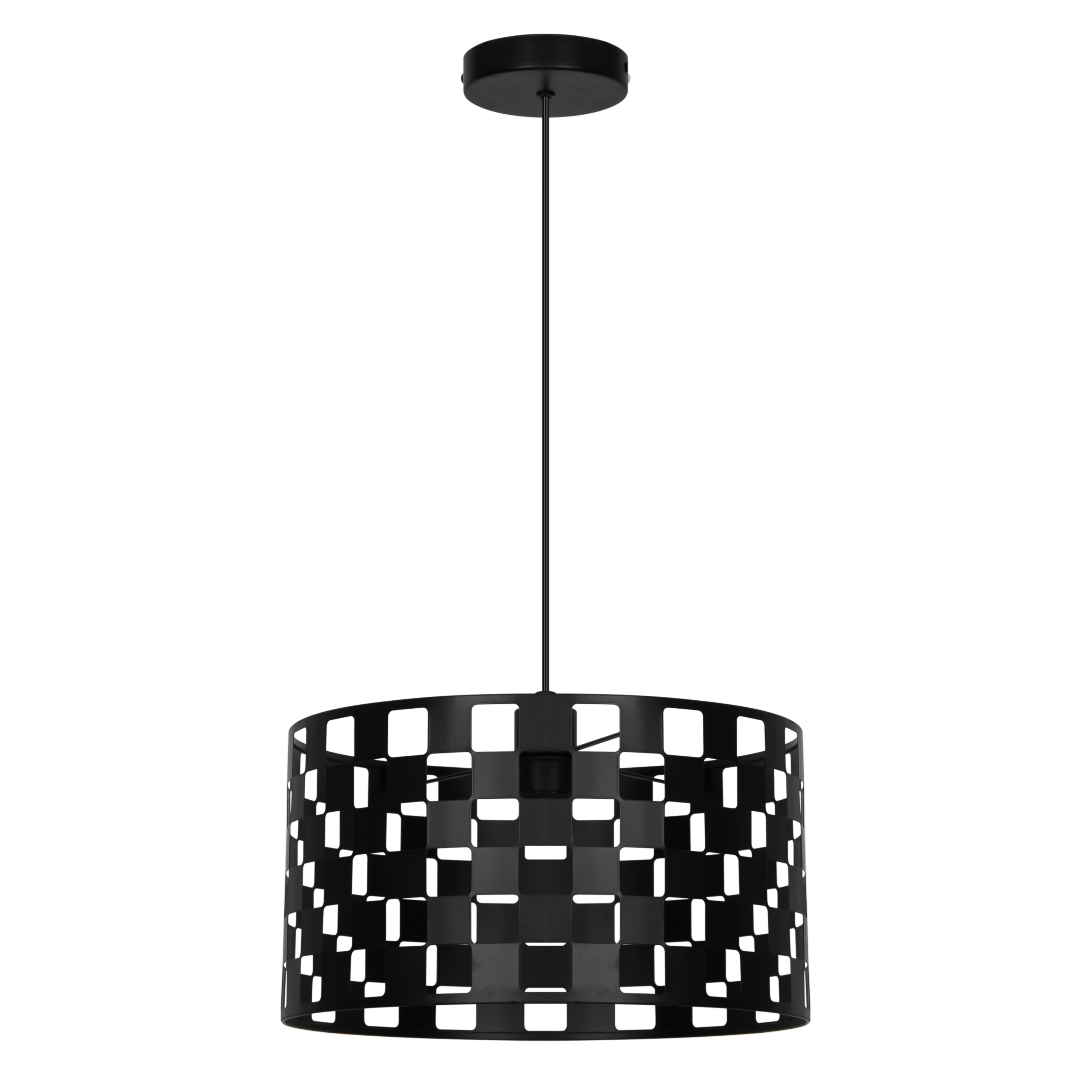 Lampa wisząca Scala E27 szer. 37 cm czarna Inspire