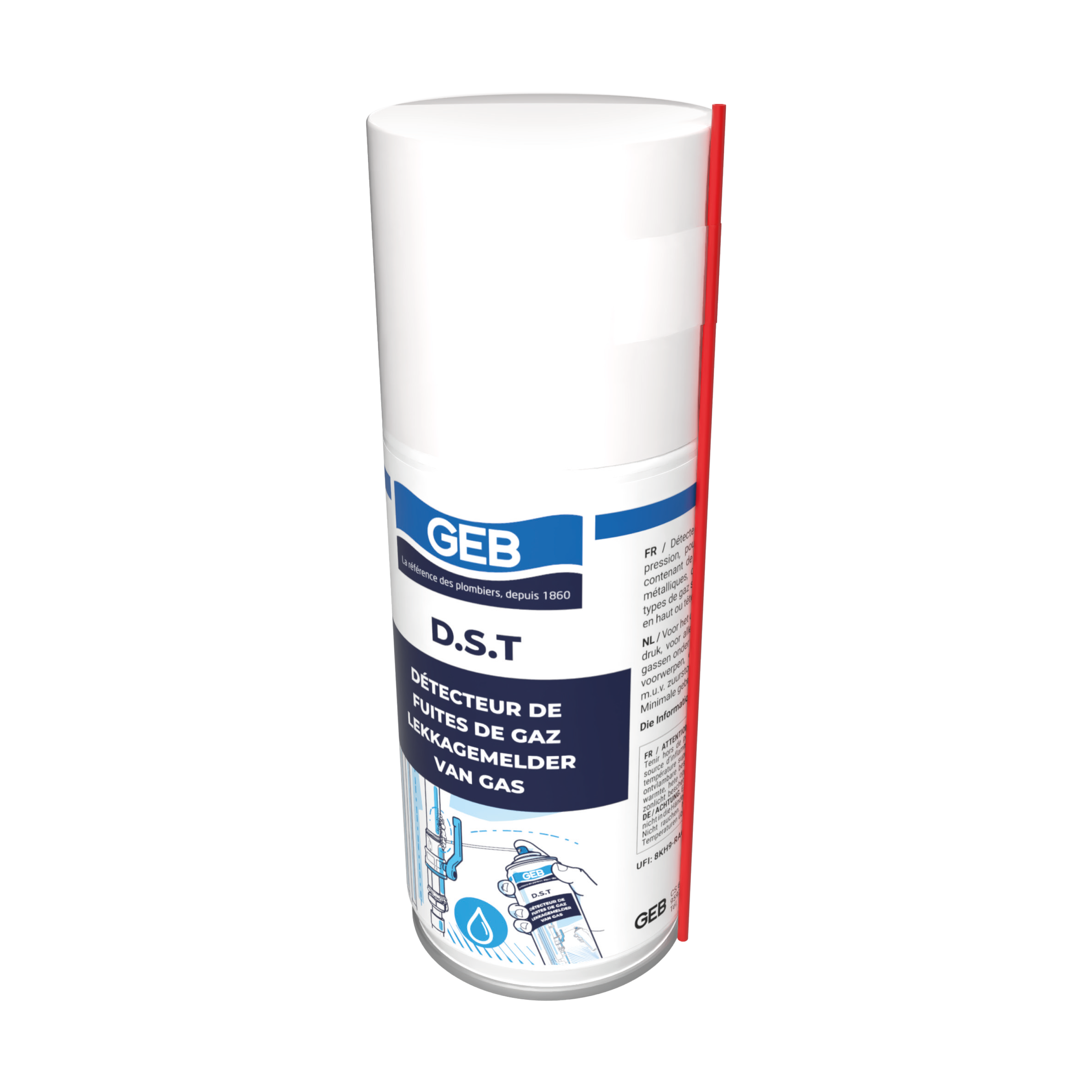 Wykrywacz nieszczelności DST 210 ml aerozol GEB