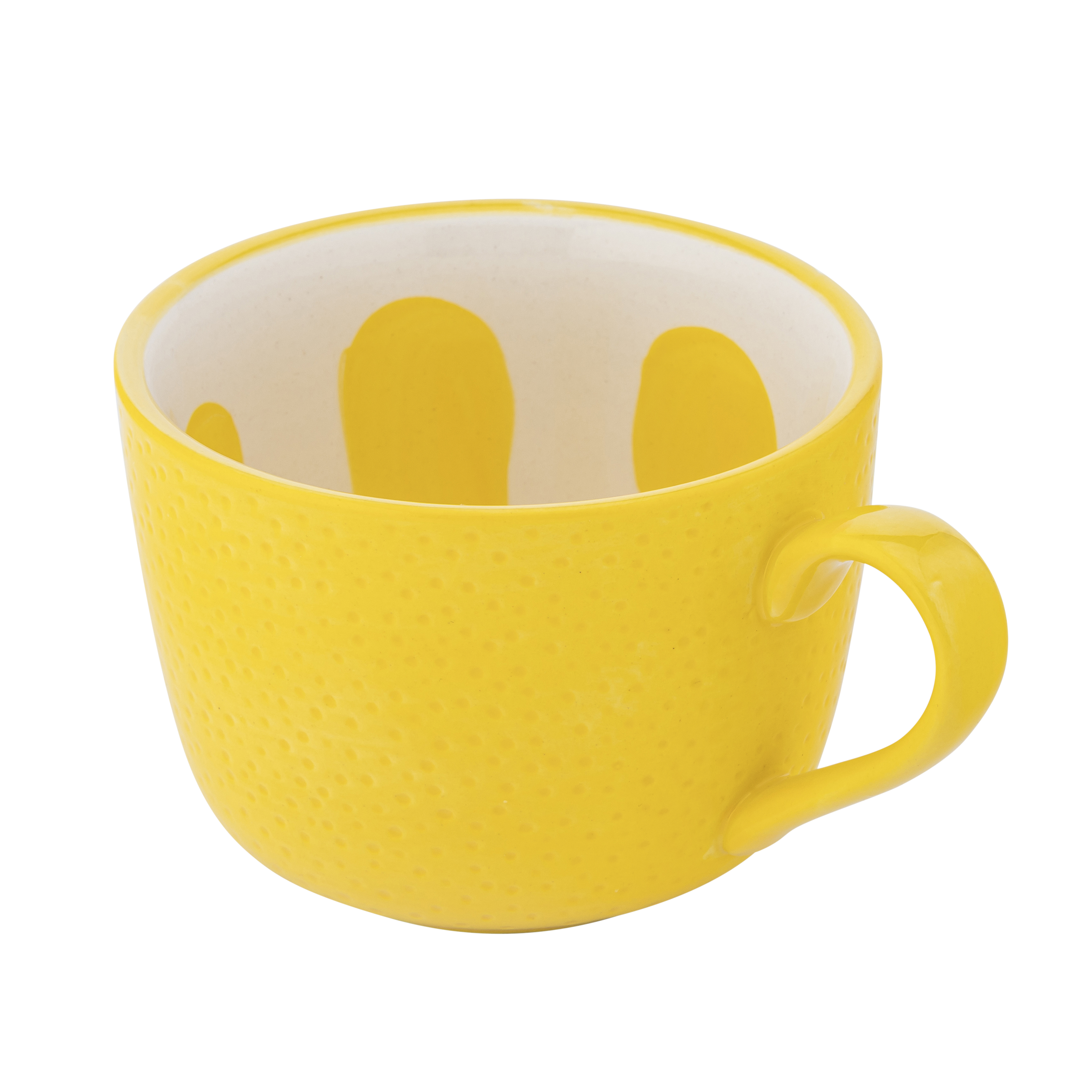 Filiżanka do kawy i herbaty ceramiczna Jumbo cytryna 470 ml Altom Design