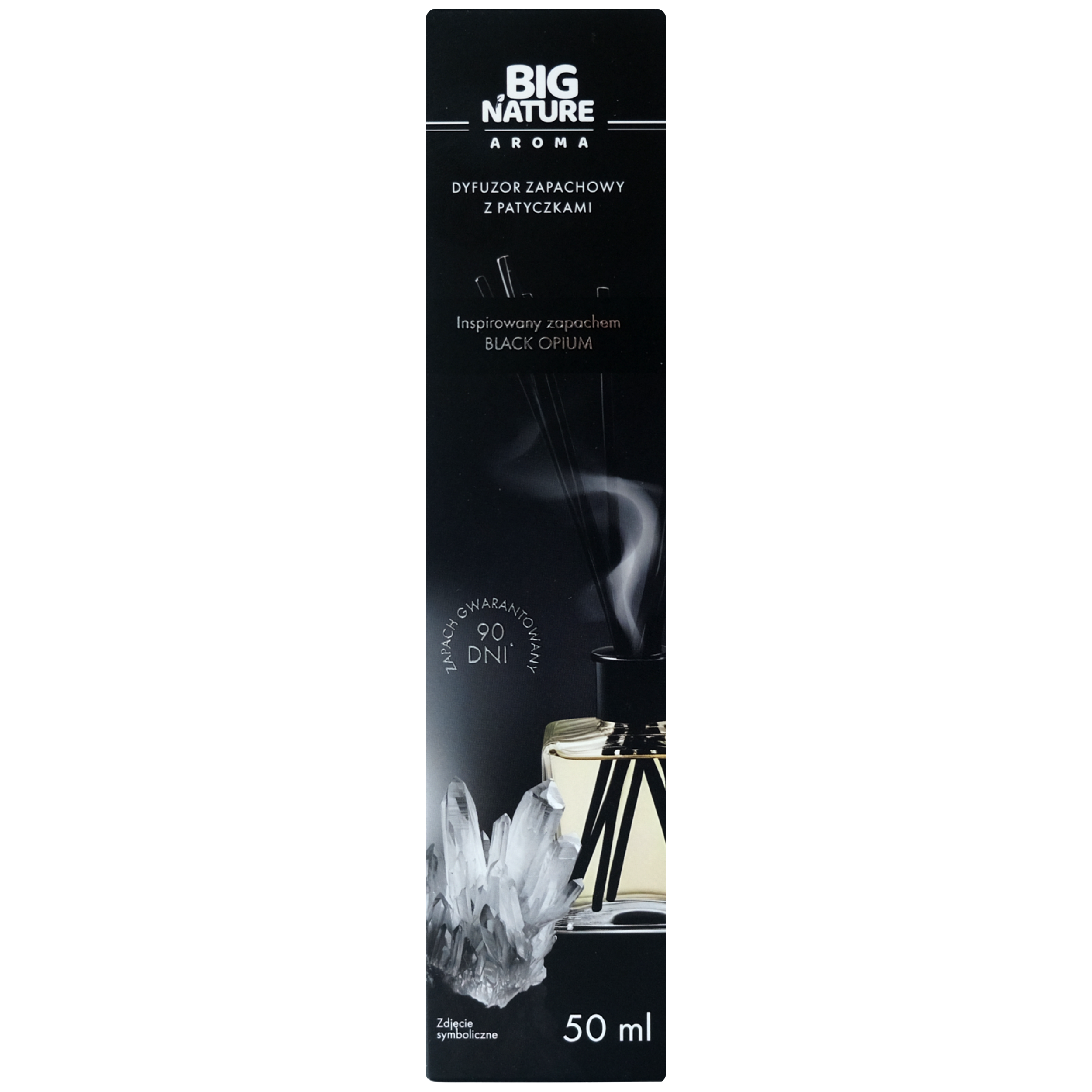 Dyfuzor zapachowy z patyczkami Big Nature Kawa i Wanilia 50 ml