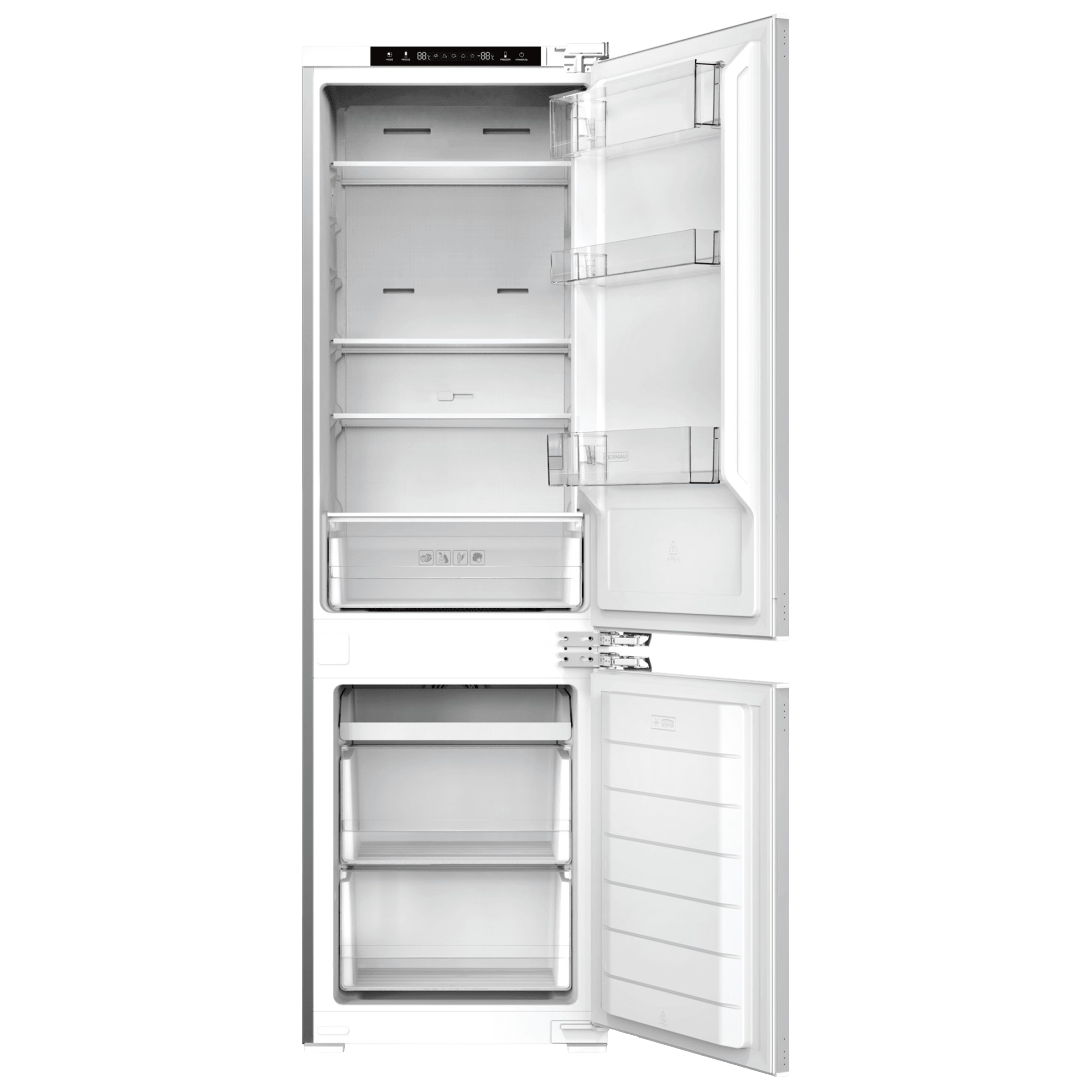 Lodówka do zabudowy KBR 17134 NF 179 cm Biały Kernau