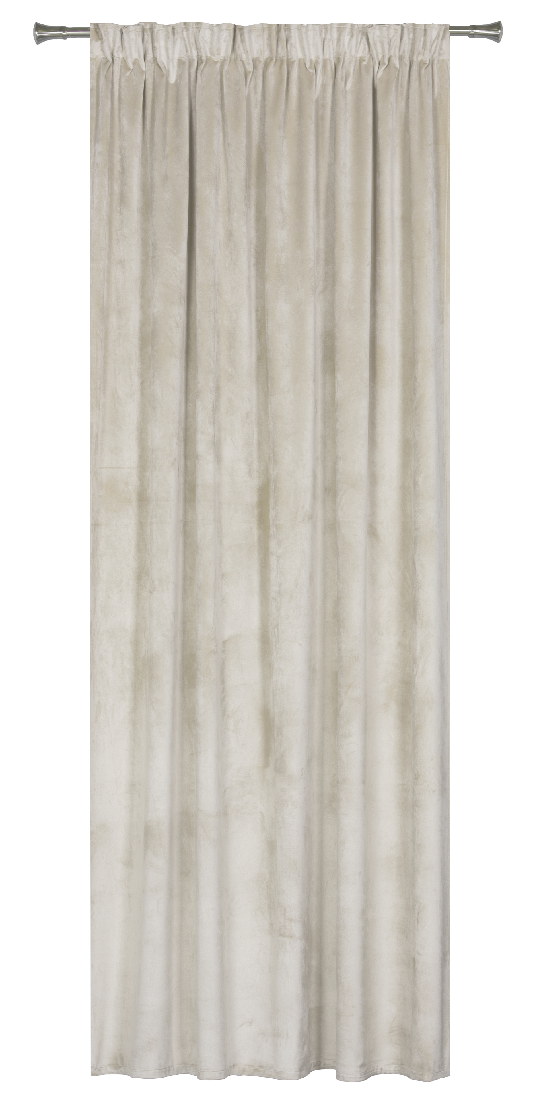 Zasłona welwetowa Vera szampańska 140 x 250 cm na taśmie