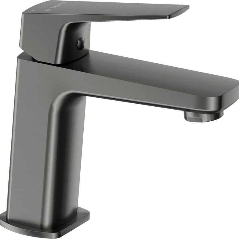 Bateria umywalkowa Blur bez korka gun metal Deante