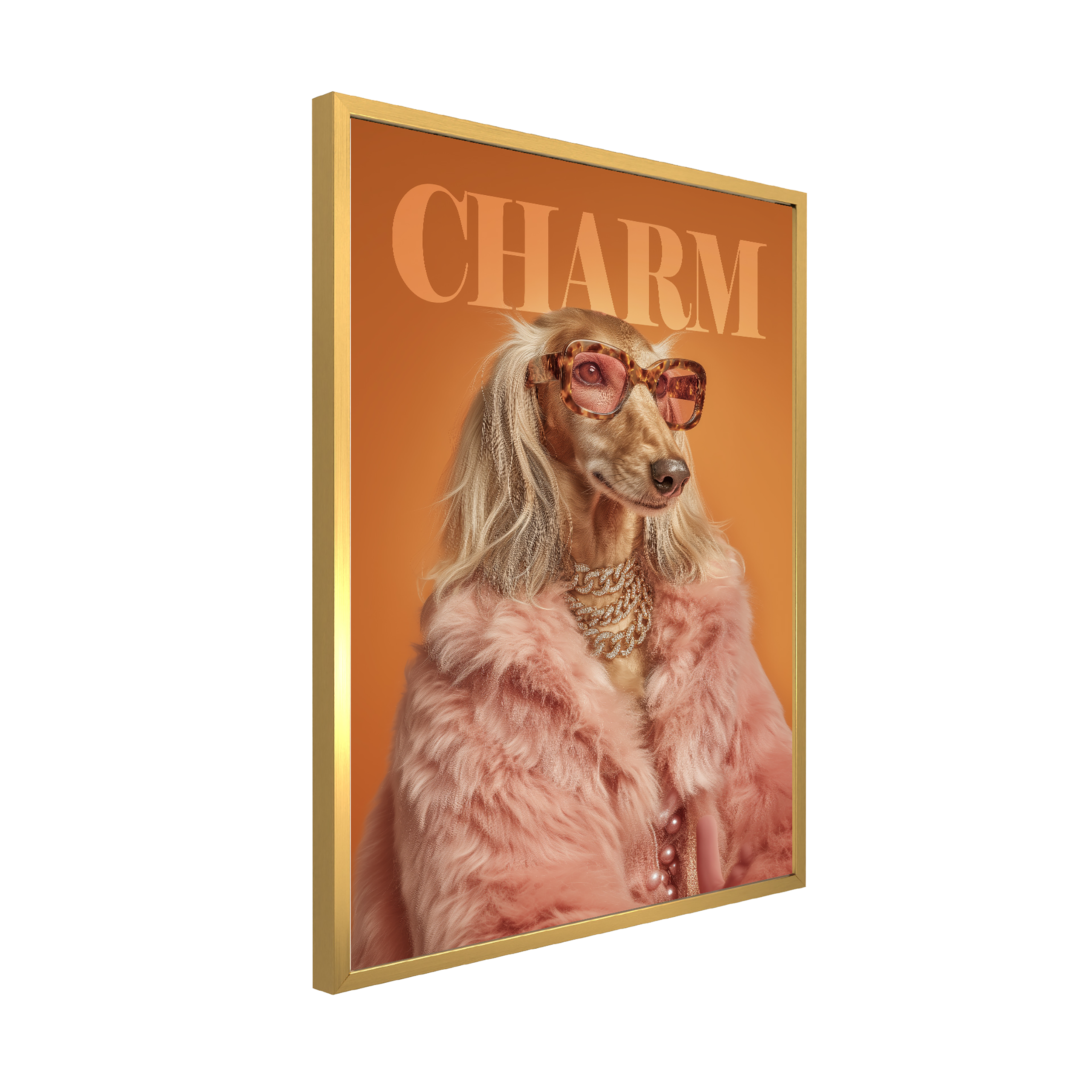 Obraz Modernpik Dogue Pies Chart Blondie PS124 50 x 70 cm