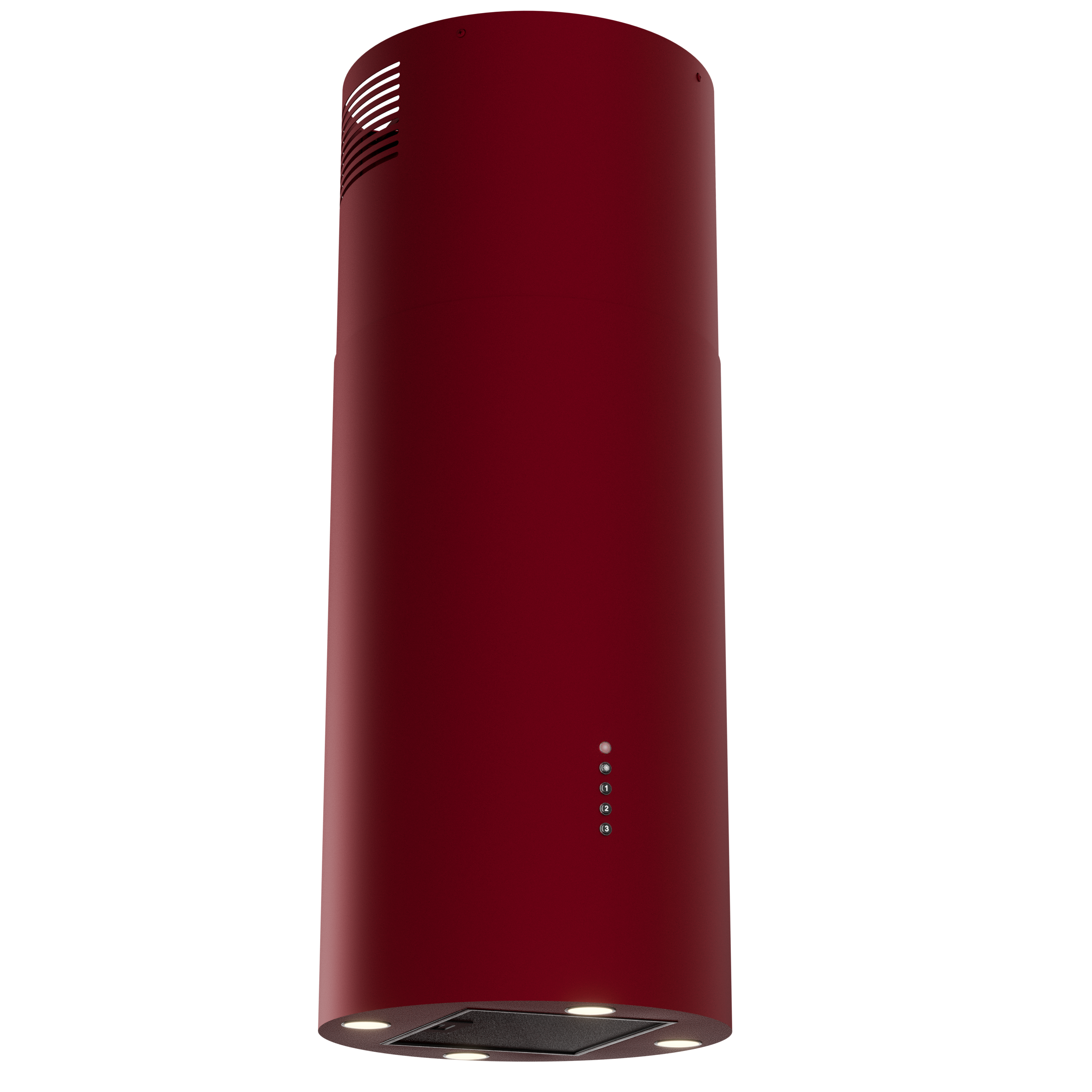 Okap wyspowy WK-10 Isla Balmera slim wys. 87 cm burgund T800 Akpo