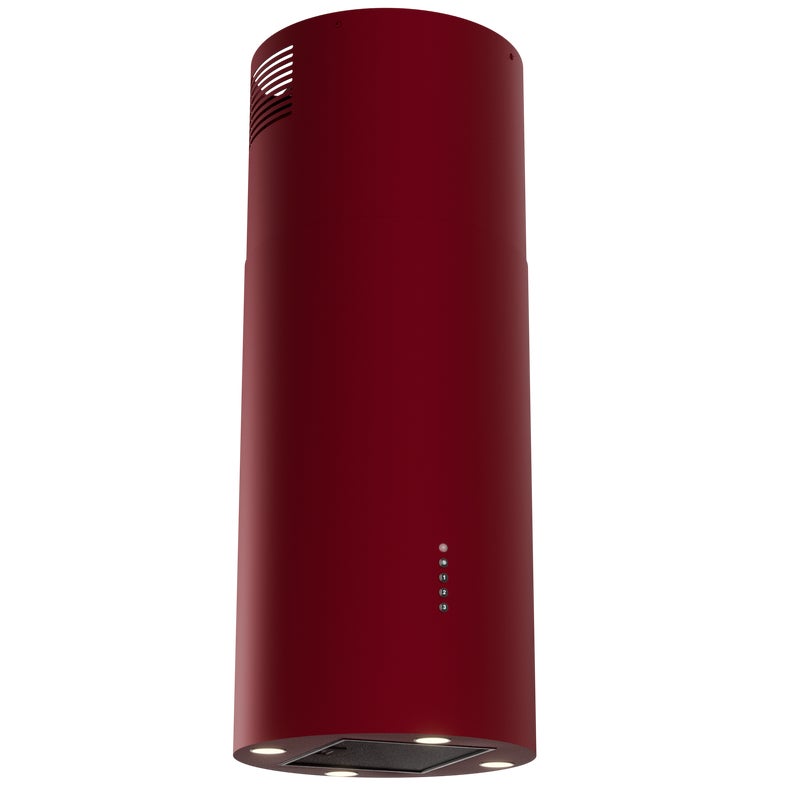 Okap wyspowy WK-10 Isla Balmera slim wys. 87 cm burgund T800 Akpo