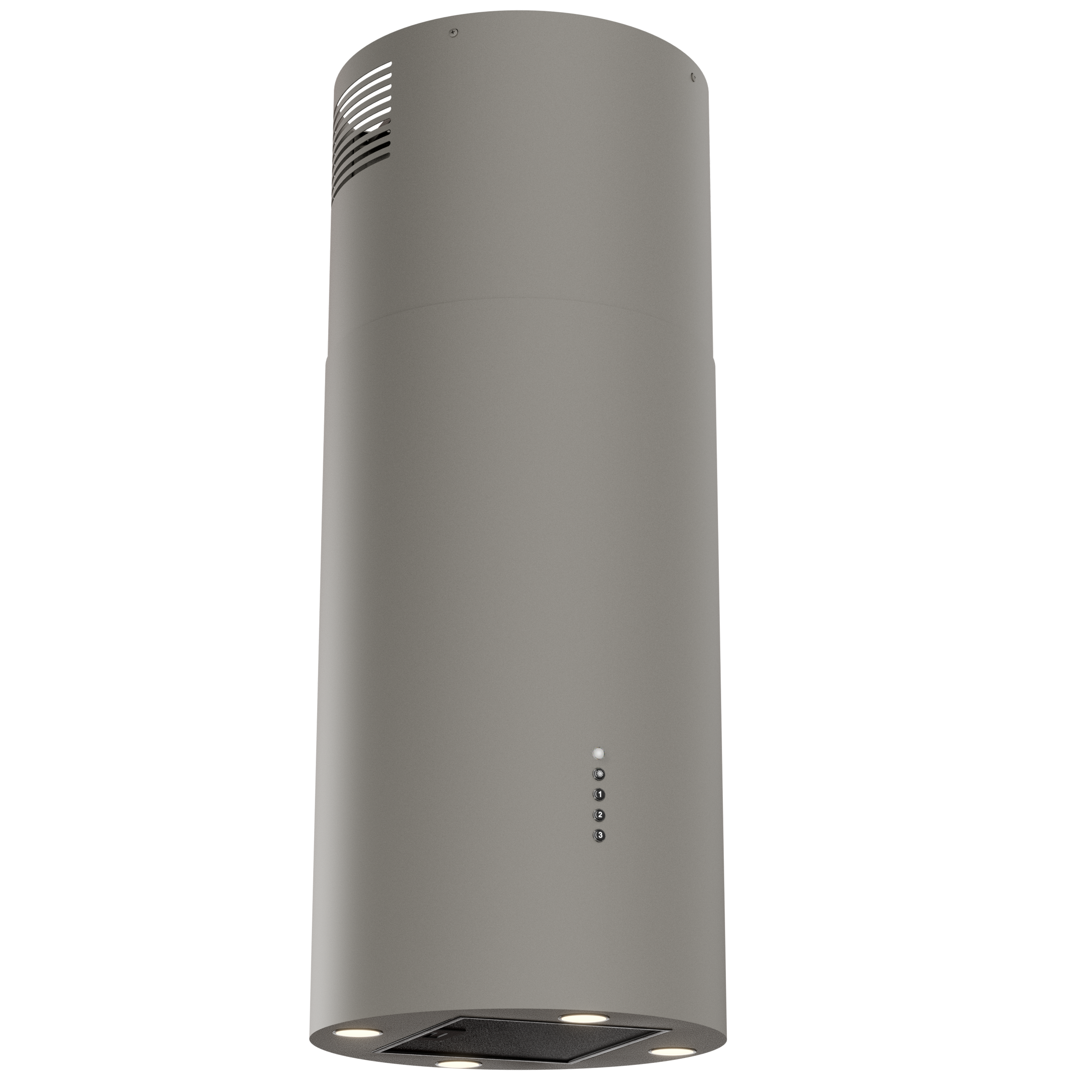Okap wyspowy WK-10 Isla Balmera slim wys. 87 cm popiel T800 Akpo