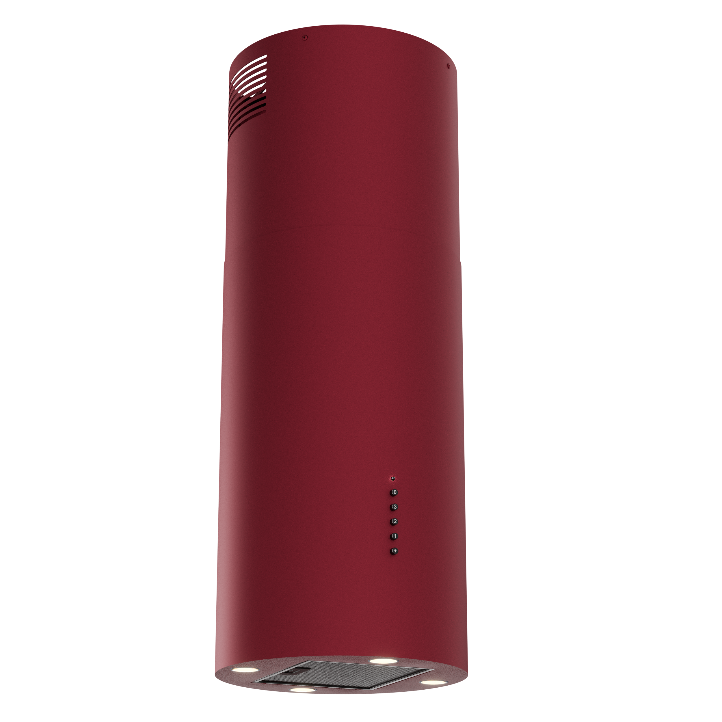 Okap wyspowy WK-4 Isla Balmera slim wys.87 cm burgund Akpo