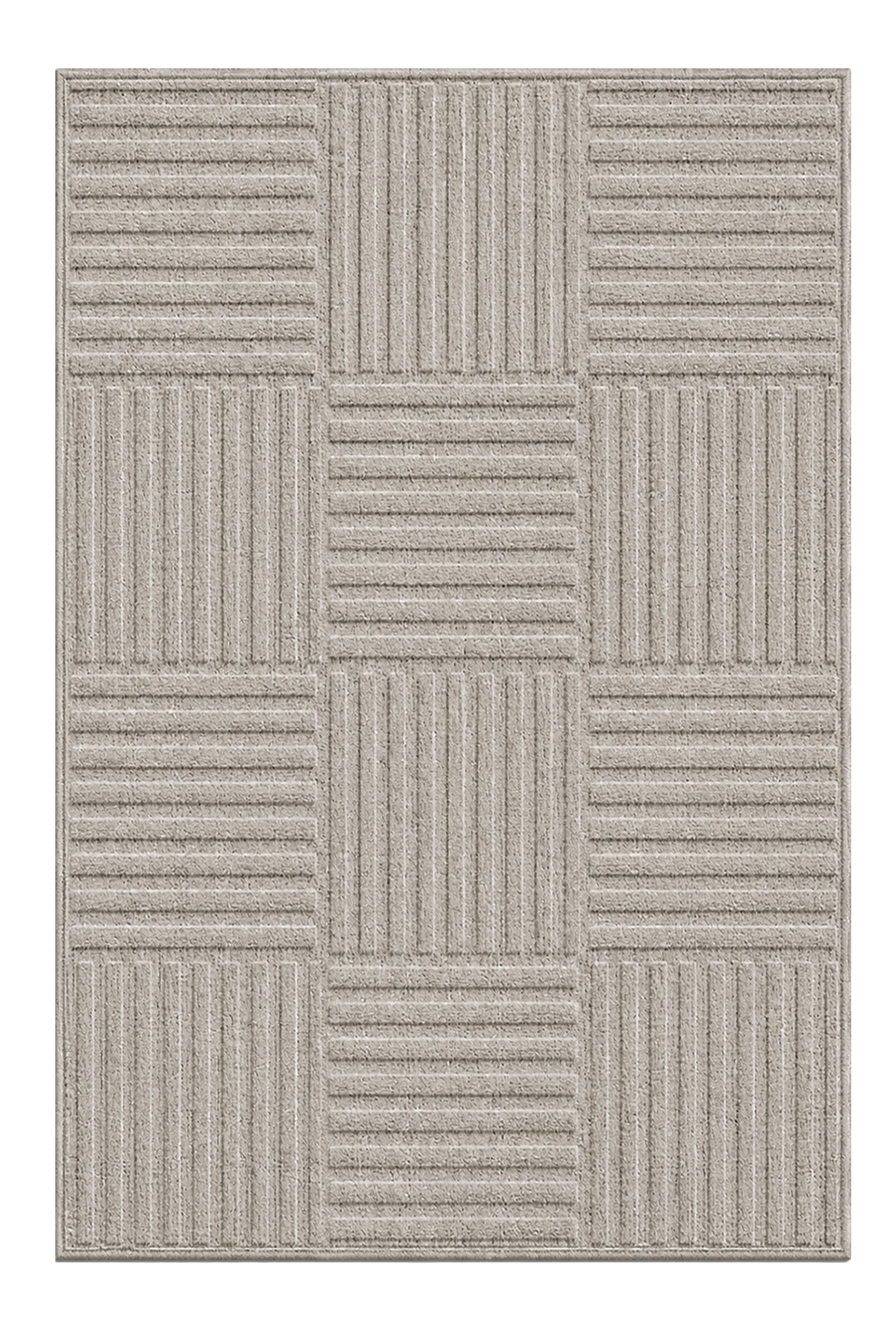 Dywan nowoczesny Hamilton 7950 geometryczny beżowy 160 x 220 cm