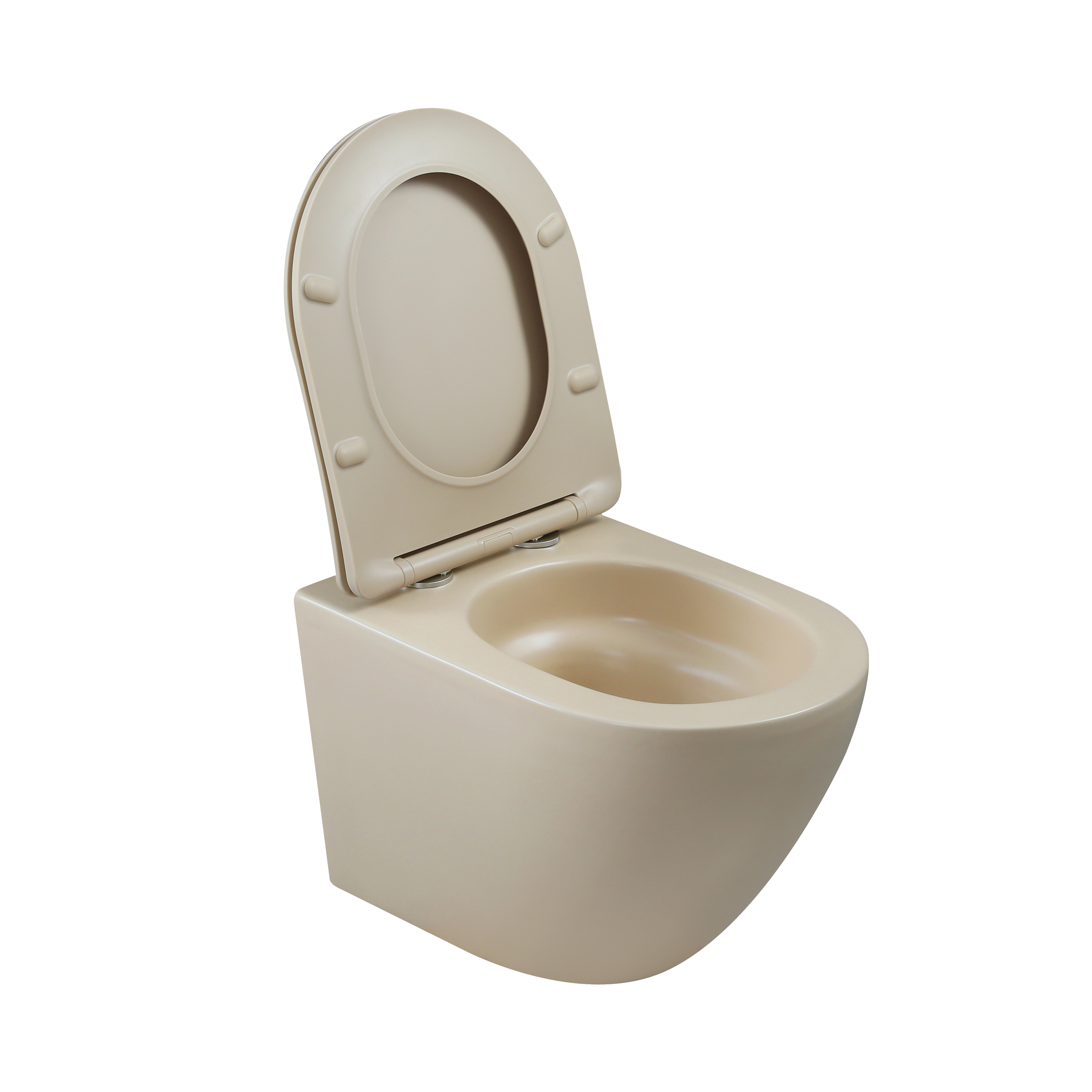 Miska WC wisząca Westa QFS bezkołnierzowa wolnoopadająca wypinana Invena