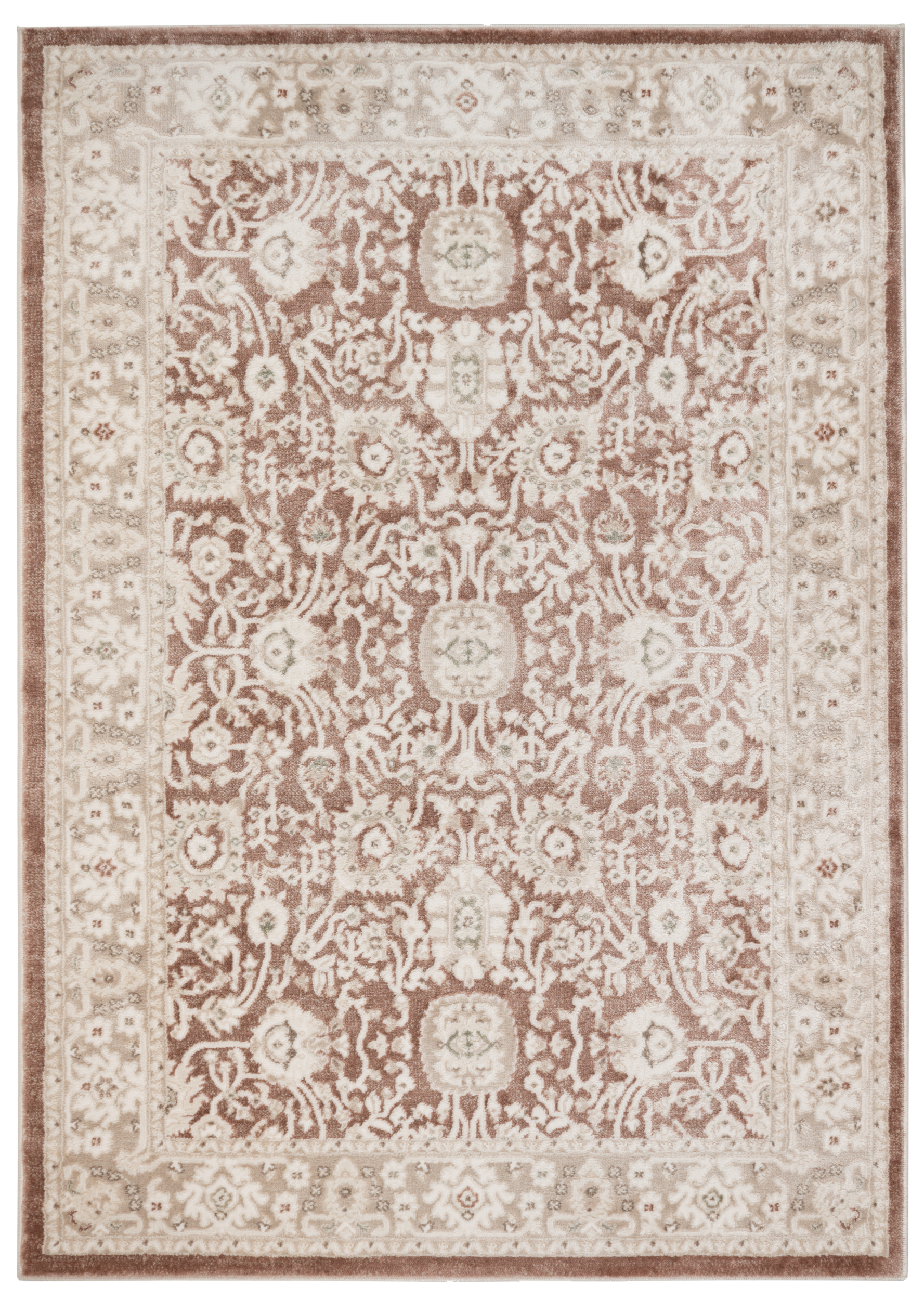 Dywan Patana klasyk vintage beżowo-bordowy 200 x 290 cm