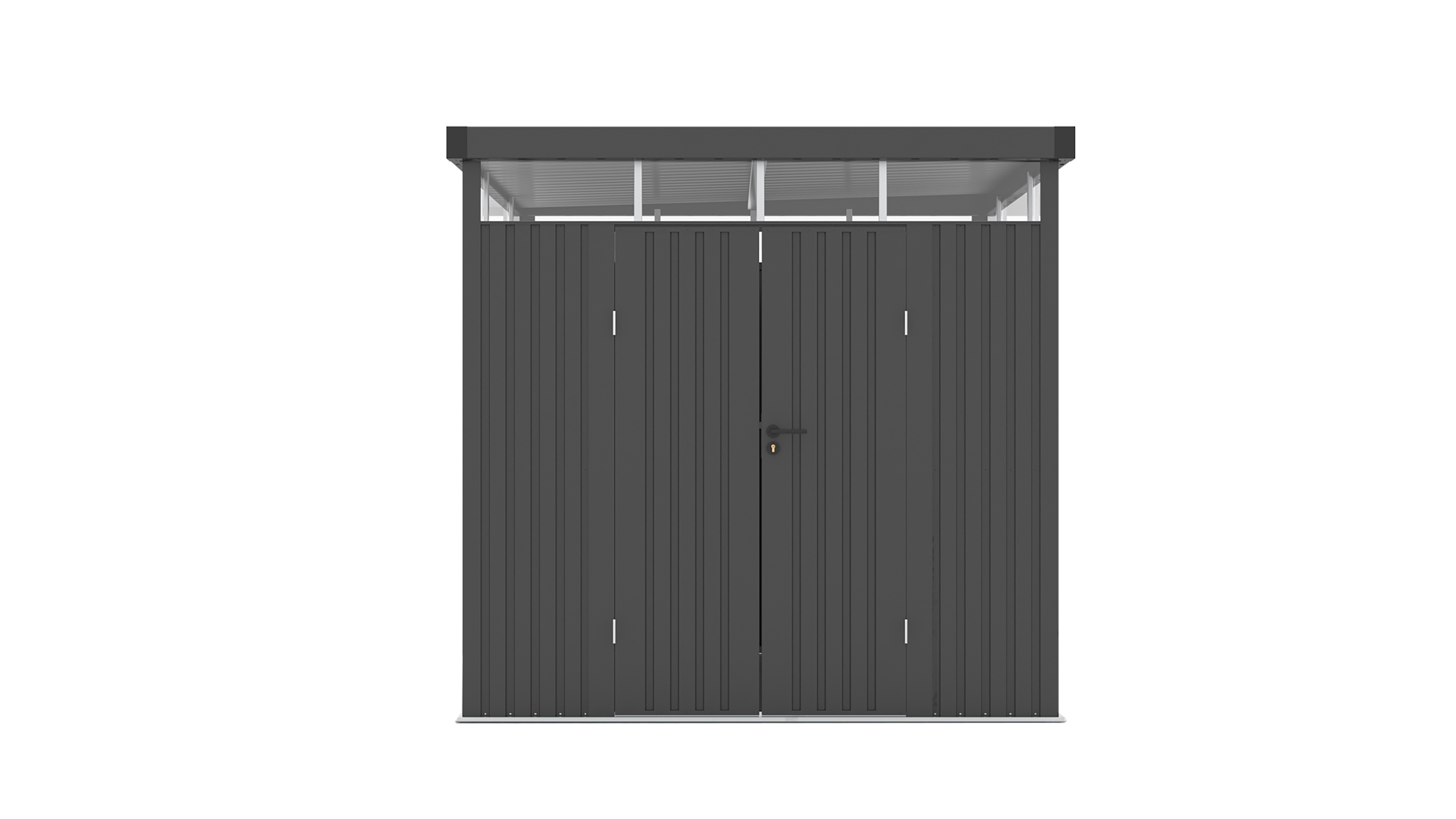 Domek narzędziowy metalowy 5,25 m2 szary