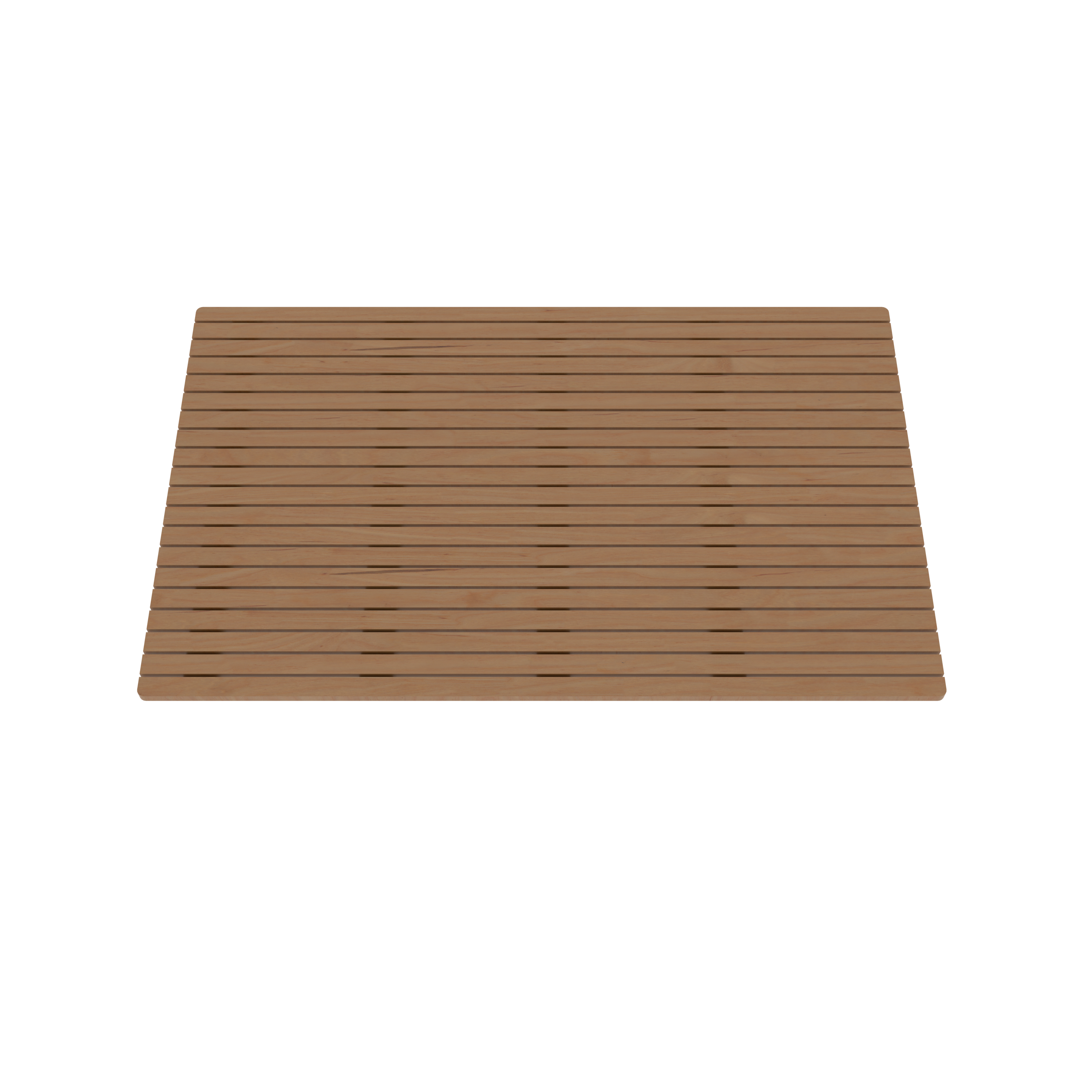 Podłoga bambusowa do kabiny prysznicowej Wood prostokąt 100x80 cm