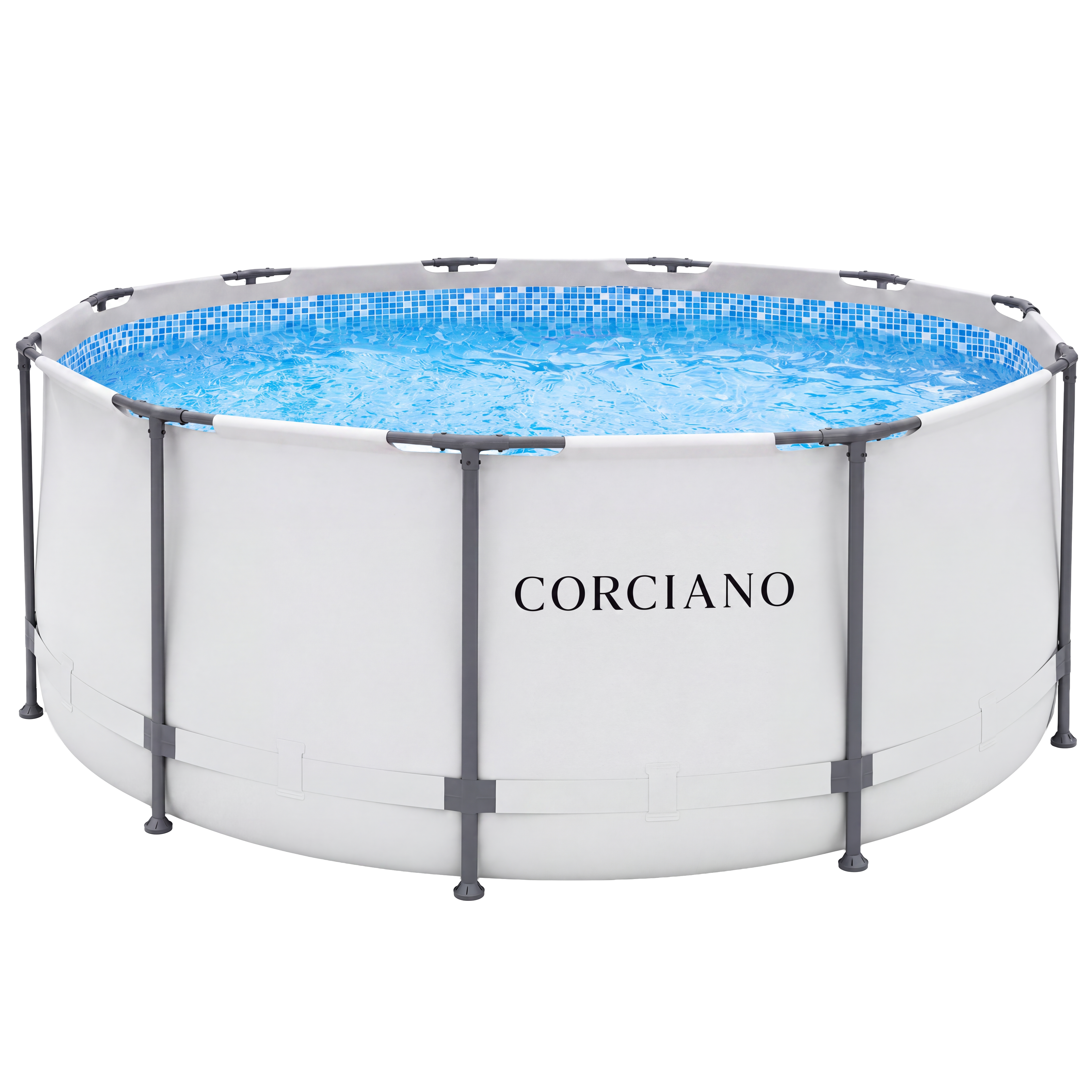 Basen stelażowy 360x122 cm 10 m3 Corciano