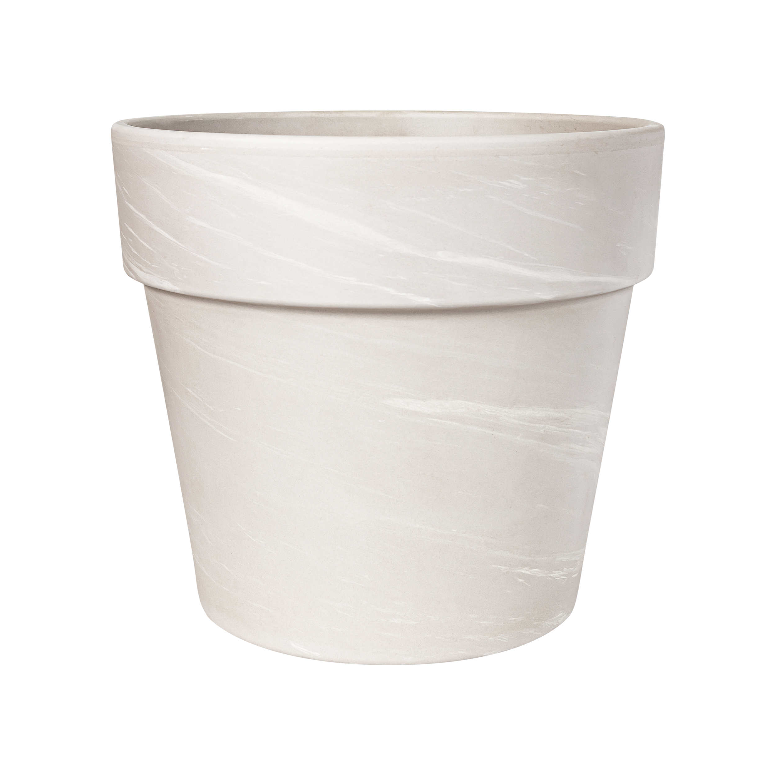 Donica gliniana Calima śr.20 cm beżowa Cermax