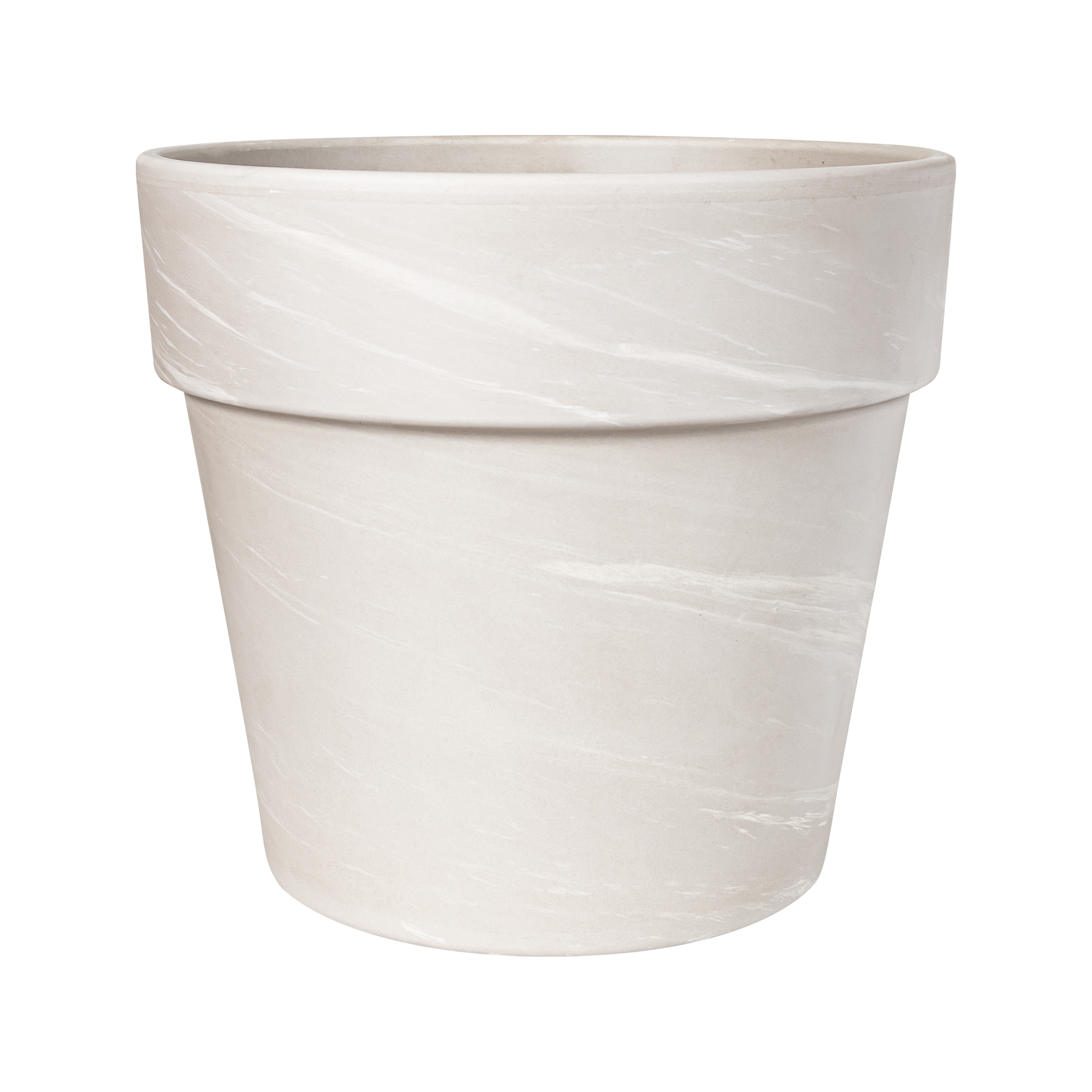Donica gliniana Calima śr.22 cm beżowa Cermax