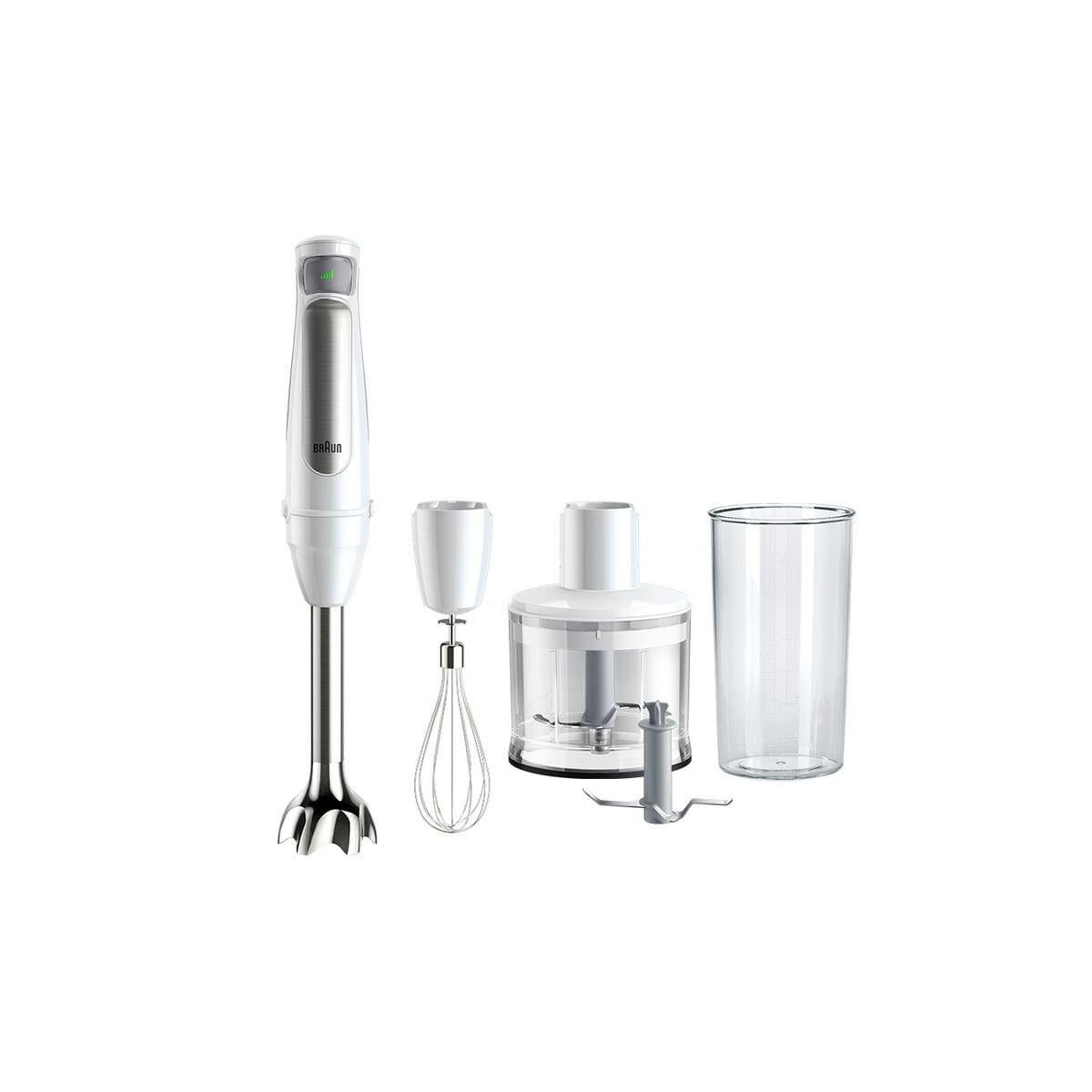 Blender ręczny Braun MultiQuick 7 1000 W 0,6 L biały stal nierdzewna