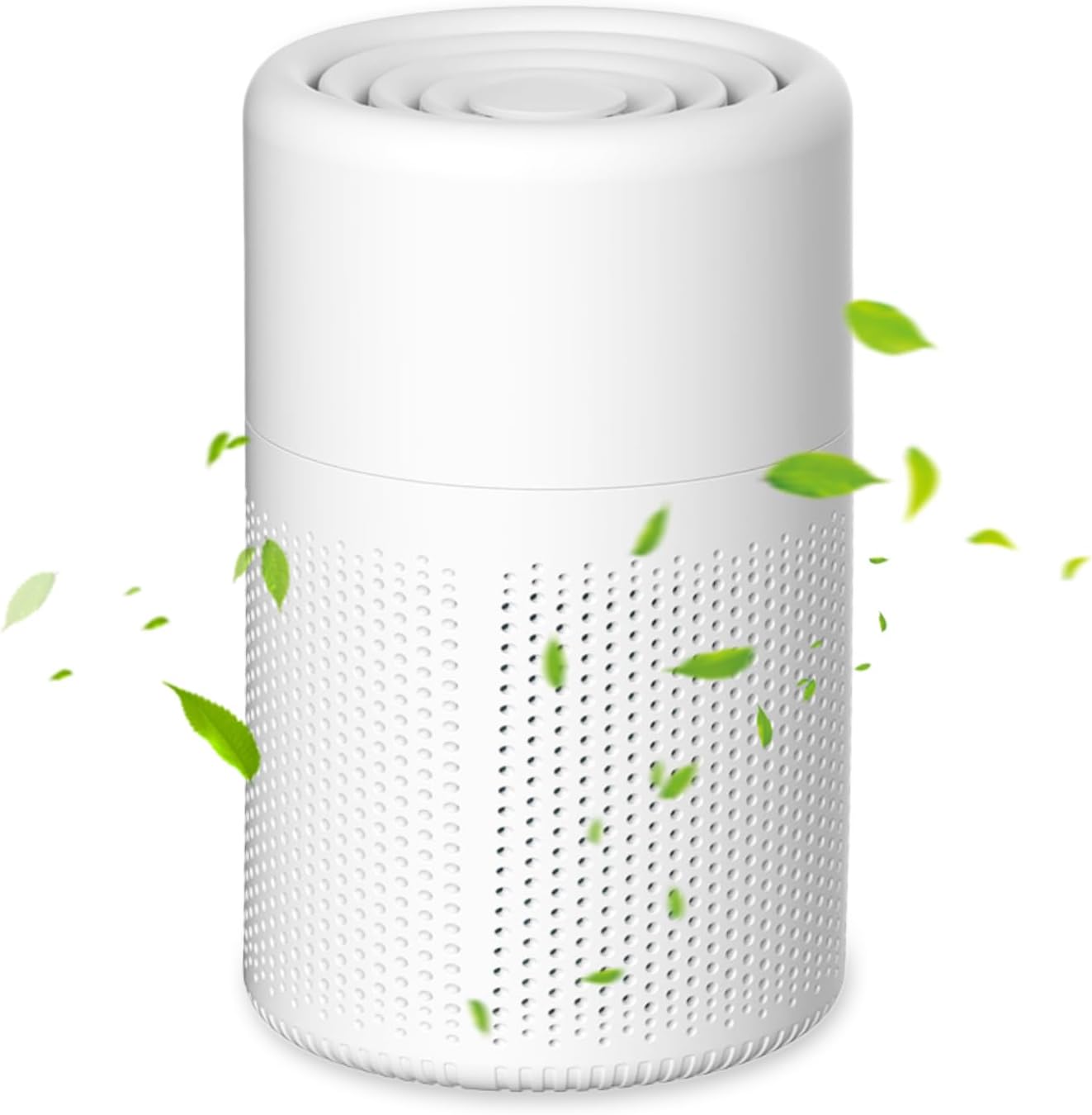 Energooszczędny oczyszczacz powietrza HEPA o mocy 5 W z zasilaniem USB, zwalcza pleśń, łupież i kurz zwierzęcy, kompaktowy