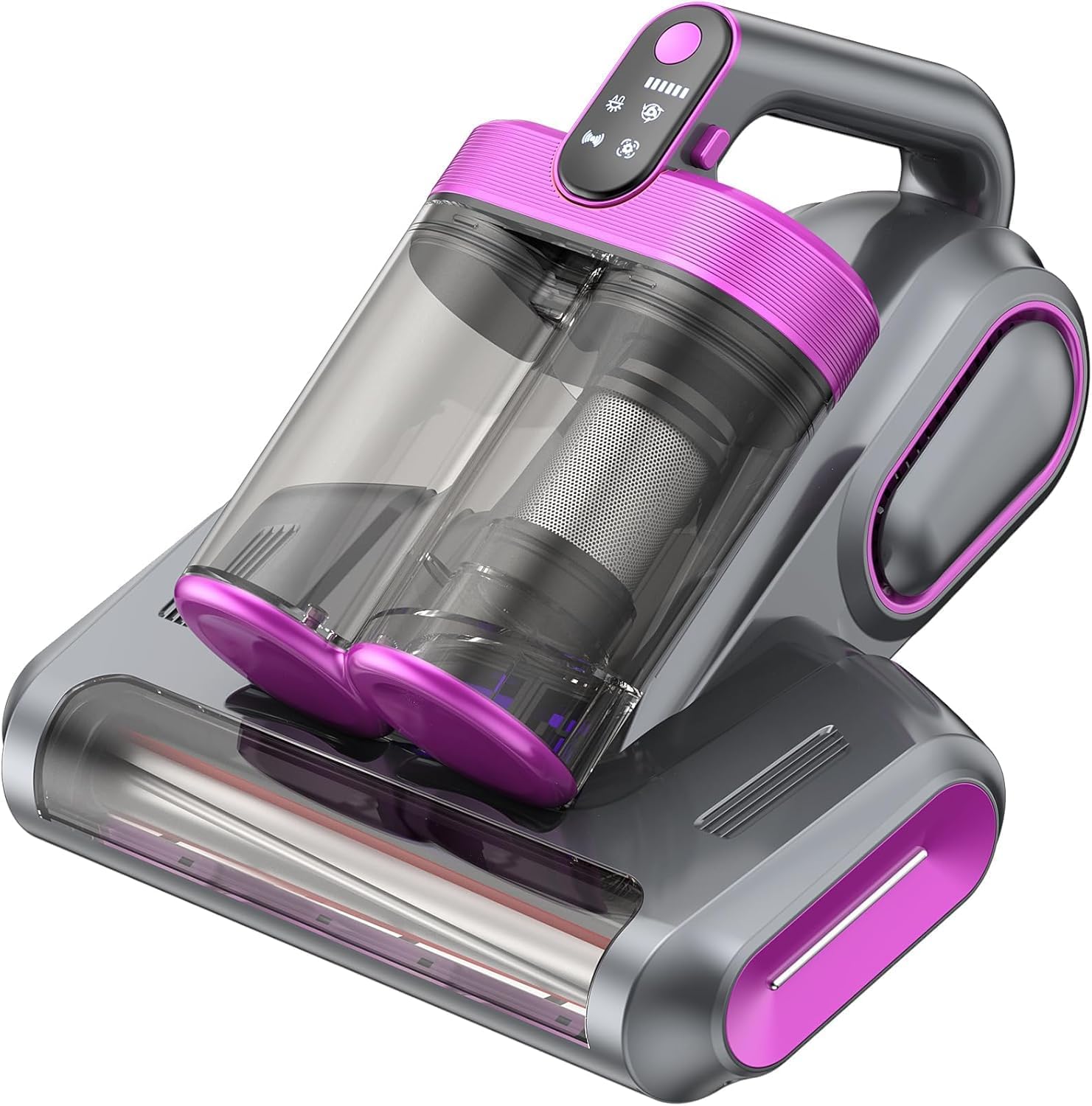 Bezprzewodowy odkurzacz do materacy 120 W z lampą UV, 13000 Pa, 35 minut pracy na sofach i tapicerce – ładowarka typu C