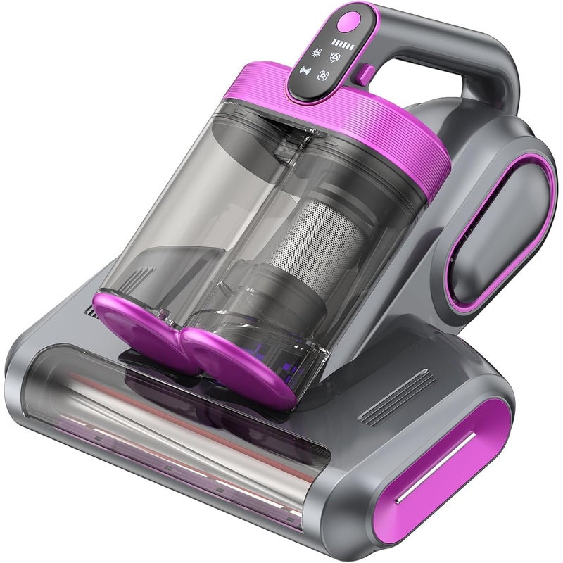 Bezprzewodowy odkurzacz do materacy 120 W z lampą UV, 13000 Pa, 35 minut pracy na sofach i tapicerce – ładowarka typu C