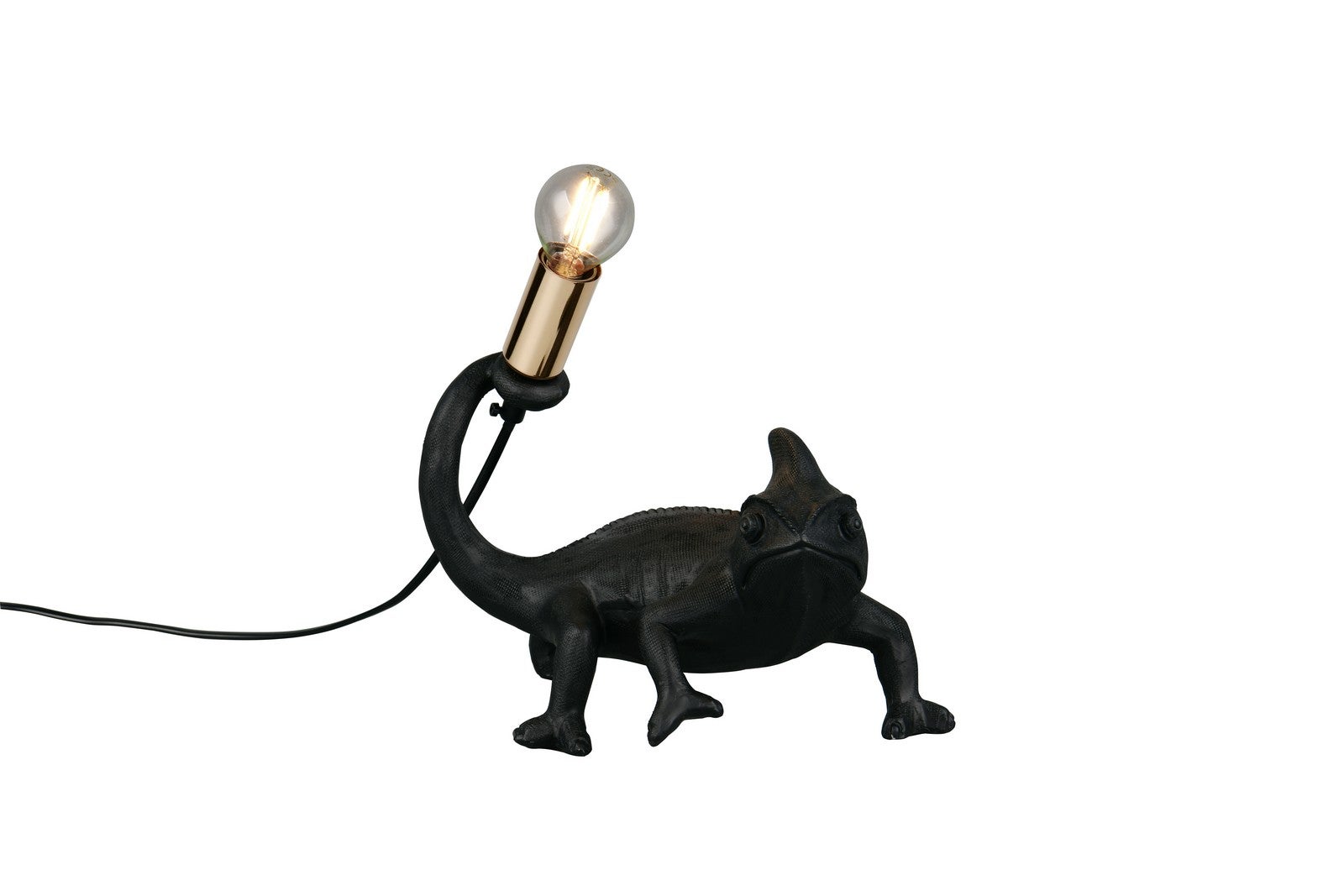 Lampa stołowa CRAWLY 1xE14x10W tworzywo sztuczne czarna wym:22x24,5x14cm IP20 RL