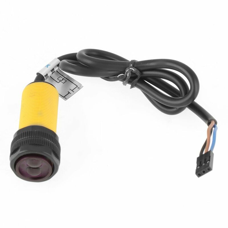 Infrarot-Lichtschranke, E18-D80NK Einstellbarer Infrarot-Hindernisvermeidungsdetektor Sensorerkennung 3-80 cm dla Arduino (1 szt.)