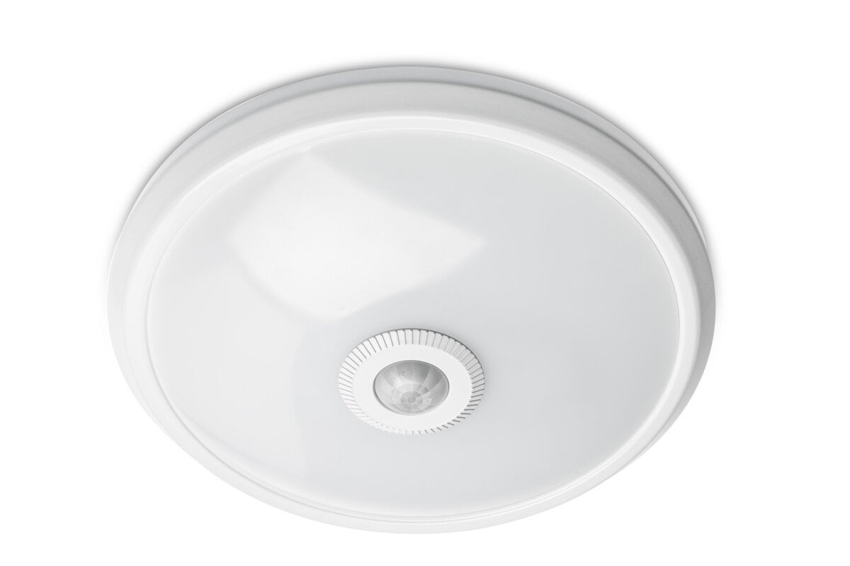 Plafoniera LED ITALIA okrągła z czujnikiem ruchu PIR, 12W, 900lm, 4000K, IP20, plafon sufitowy - GTV LIGHTING