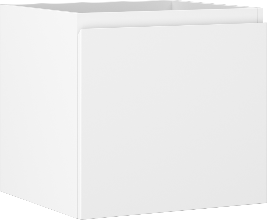 Mexen Orio szafka łazienkowa podumywalkowa 50 cm, 1 szuflada, biała mat - 91A10-05047-1-BF01