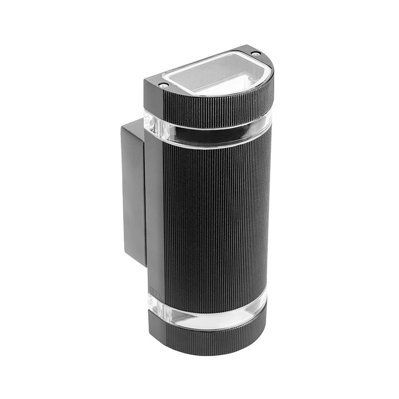 Oprawa natynkowa SILVA, 2x GU10 max 50W, dwukierunkowa, czarna, IP54, do wnętrz i na zewnątrz – GTV LIGHTING