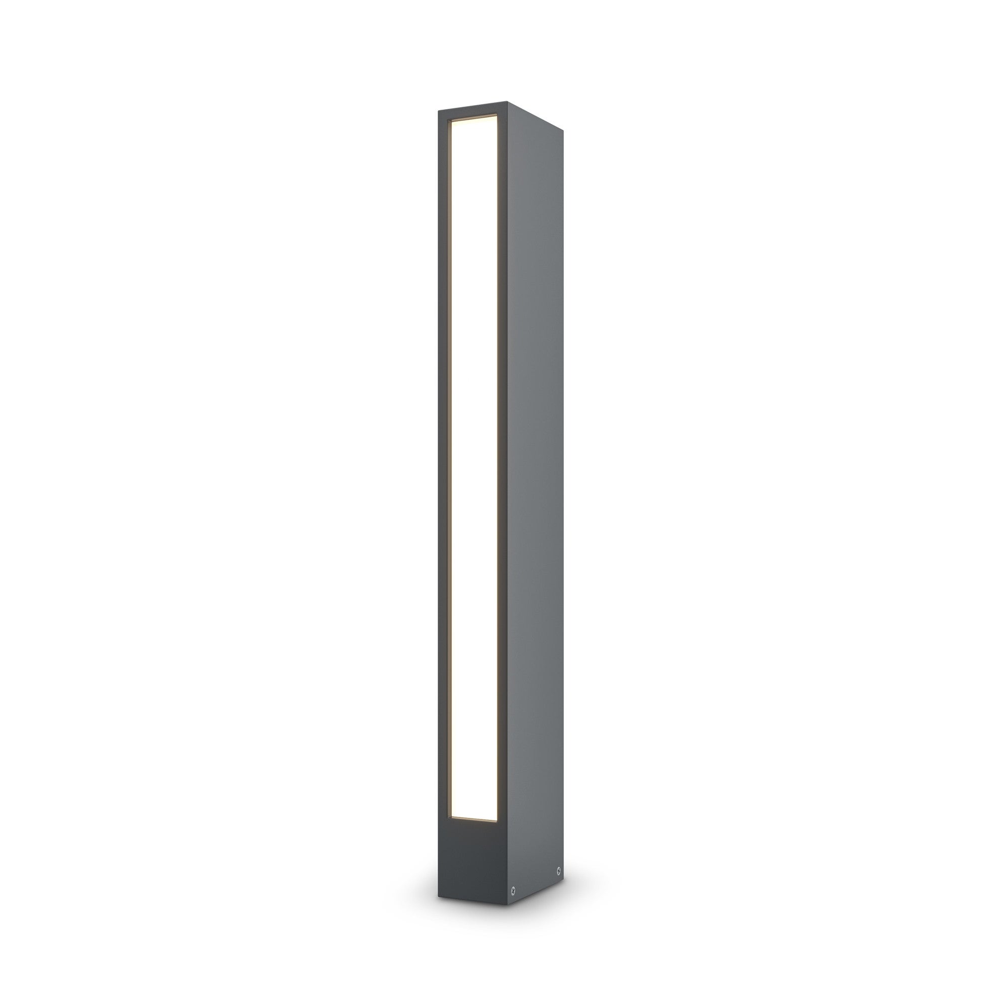 Lampa ogrodowa stojąca Hof grafitowo-biała LED 12W 3000K 450lm IP65 wym: 60 x 6 x 10 cm metal Maytoni