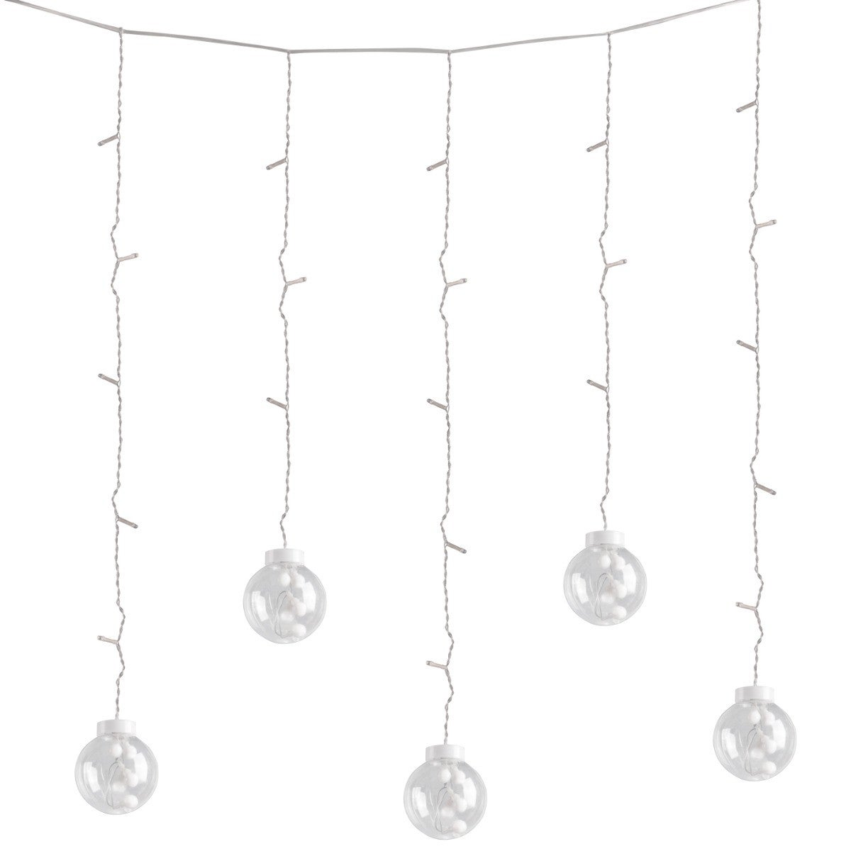 Lampa wisząca Wish Balls przezroczysta LED 3W 2700K wym: 86 x 300 cm tworzywo sztuczne Polux
